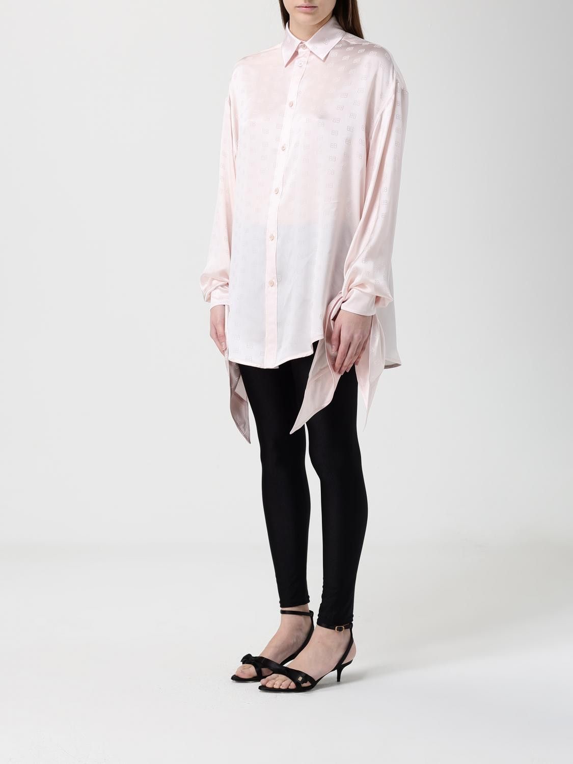 Balenciaga Balenciaga Shirt Woman Pearl Size L / US 10 / IT 46 - 4 Thumbnail