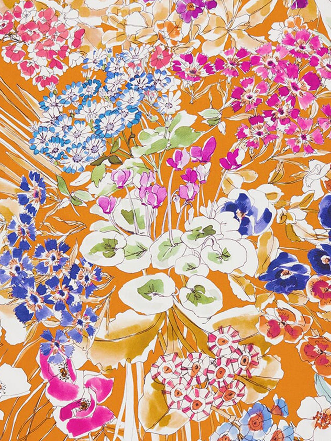 Gucci Gucci Neck Scarf Woman Orange Size ONE SIZE - 2 Thumbnail