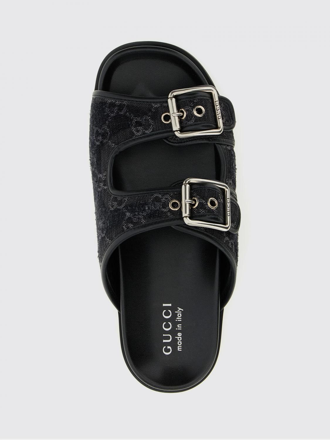 Gucci Gucci Sandals Men Black Size US 9 / EU 42 - 4 Thumbnail