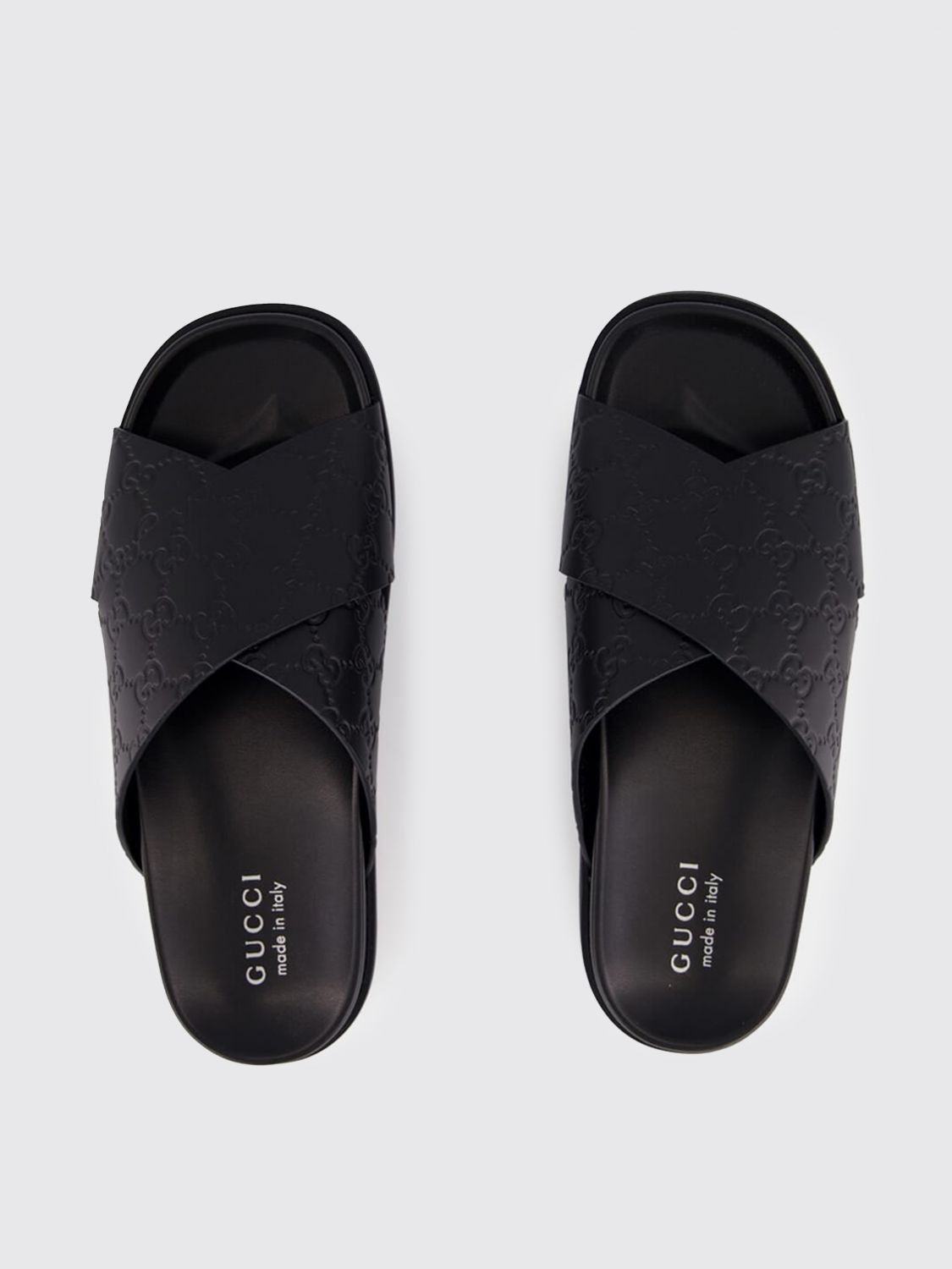 Gucci Gucci Sandals Men Black Size US 7 / EU 40 - 3 Thumbnail