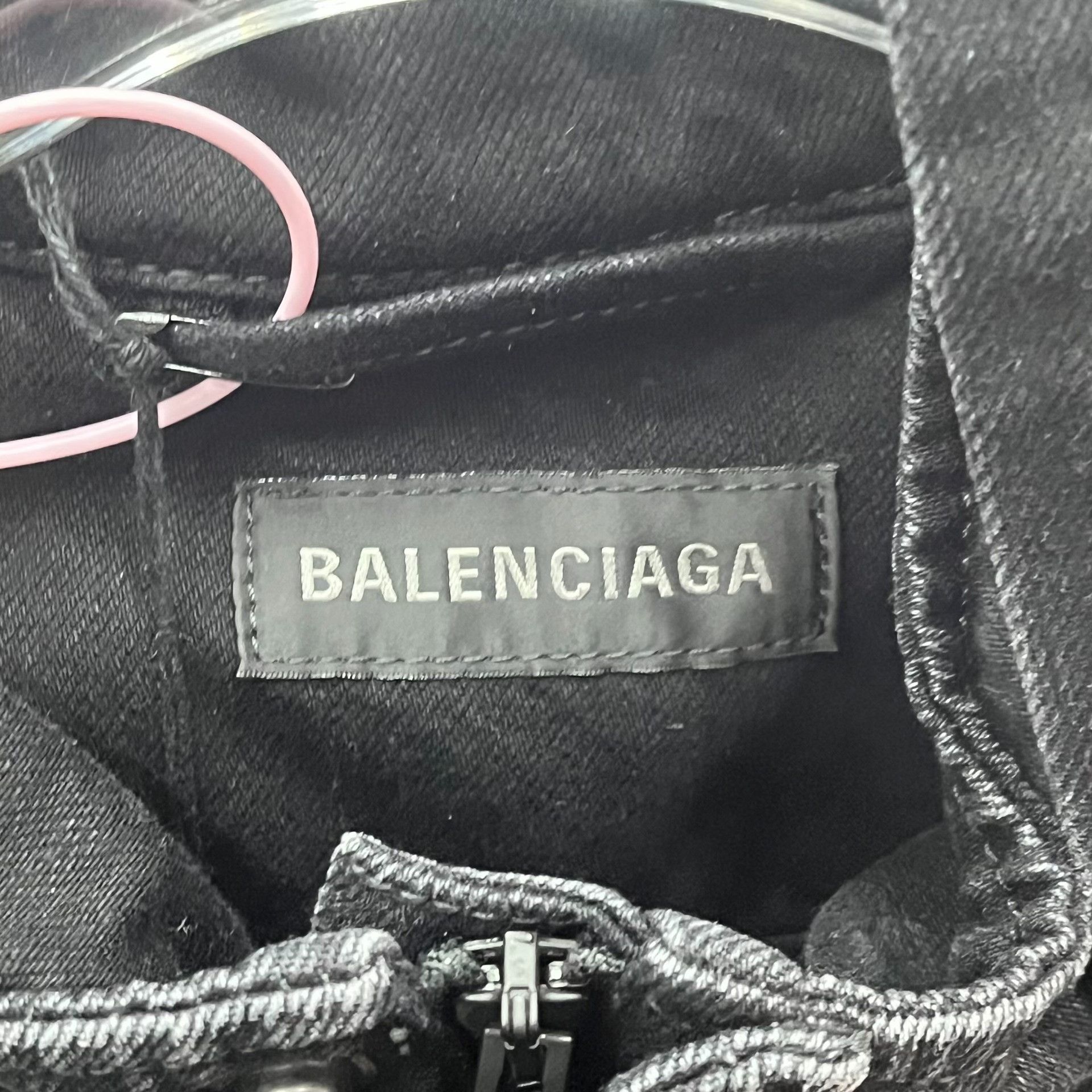 Balenciaga Balenciaga Distressed Denim Hooded Jacket XS Size US XS / EU 42 / 0 - 3 Thumbnail