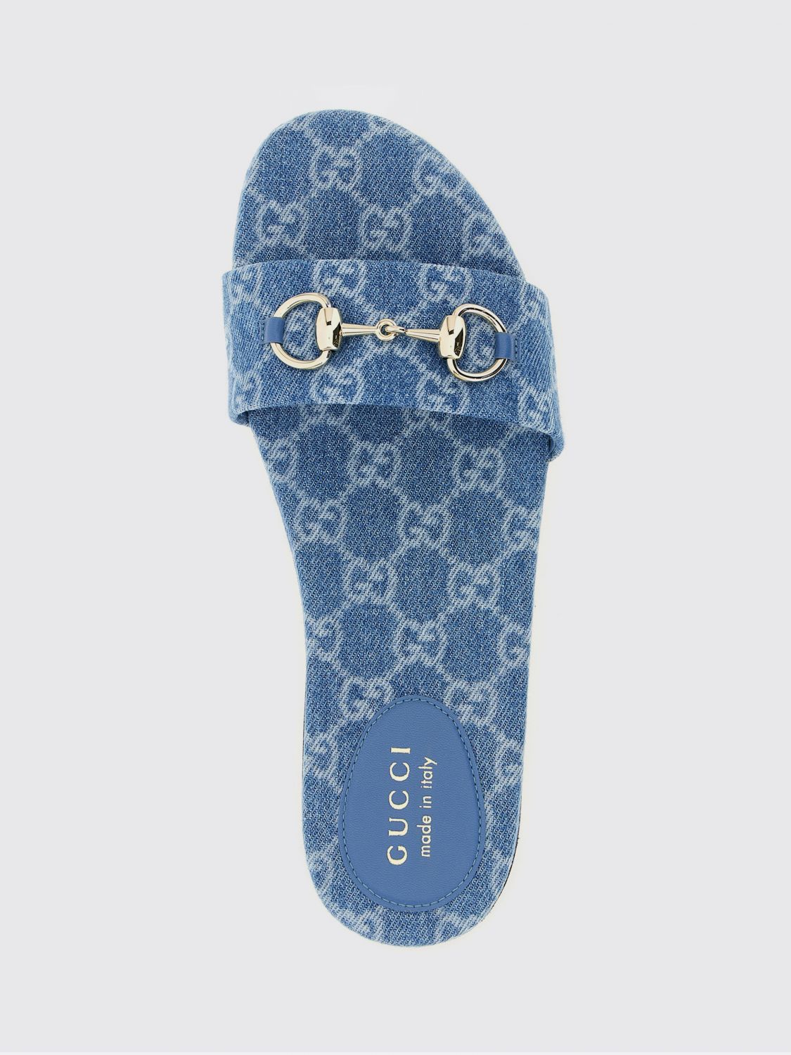 Gucci Gucci Heeled Sandal Woman Blue Size US 7 / IT 37 - 4 Thumbnail
