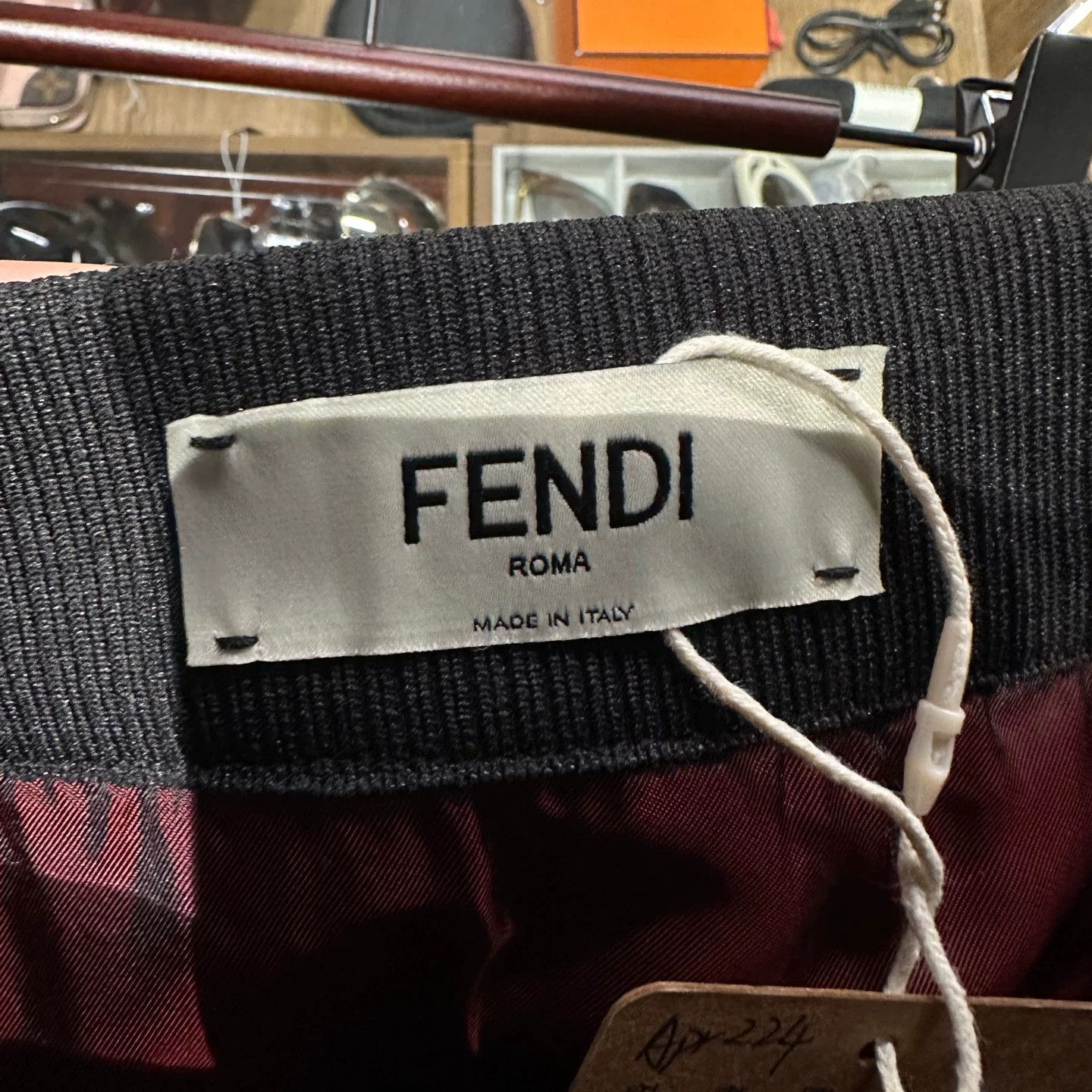 Fendi Fendi Wool Plaid T-Shirt it_40 Women Size S / US 4 / IT 40 - 3 Thumbnail