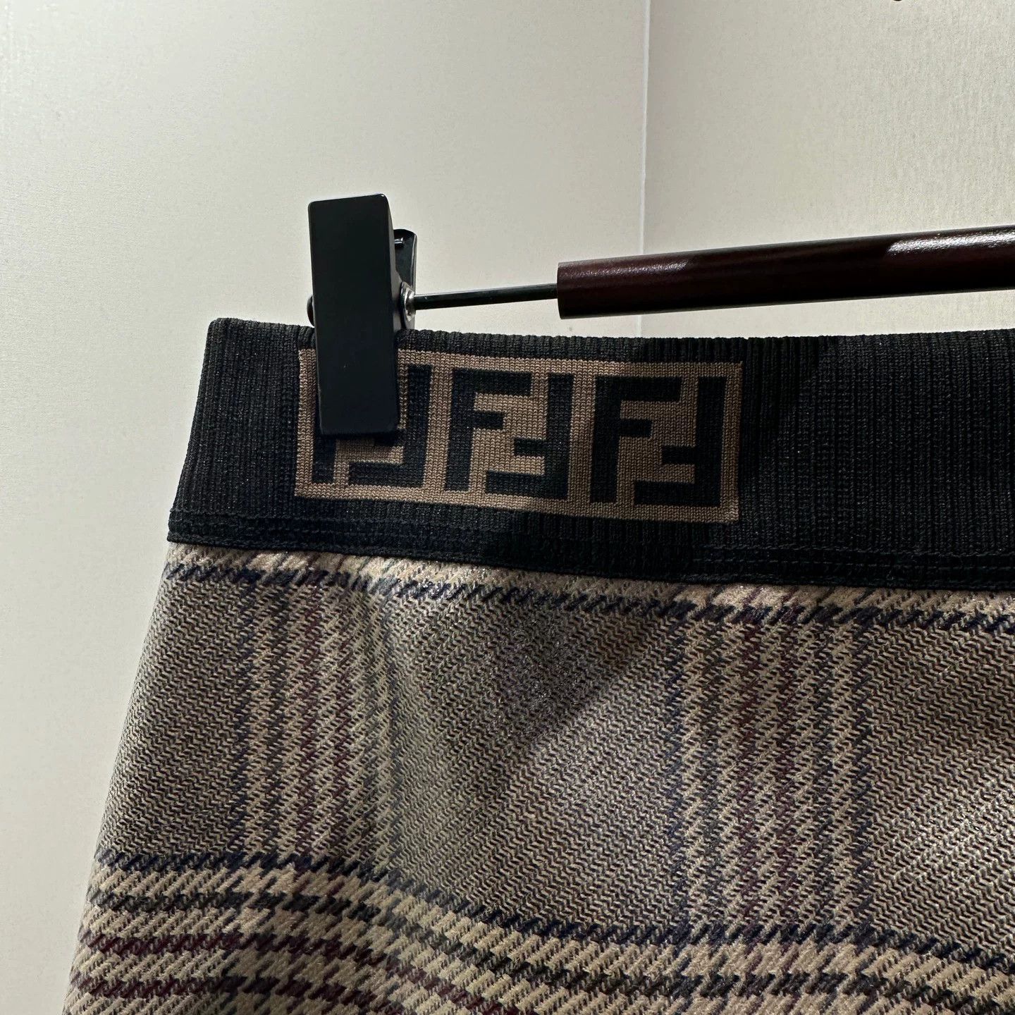 Fendi Fendi Wool Plaid T-Shirt it_40 Women Size S / US 4 / IT 40 - 6 Thumbnail