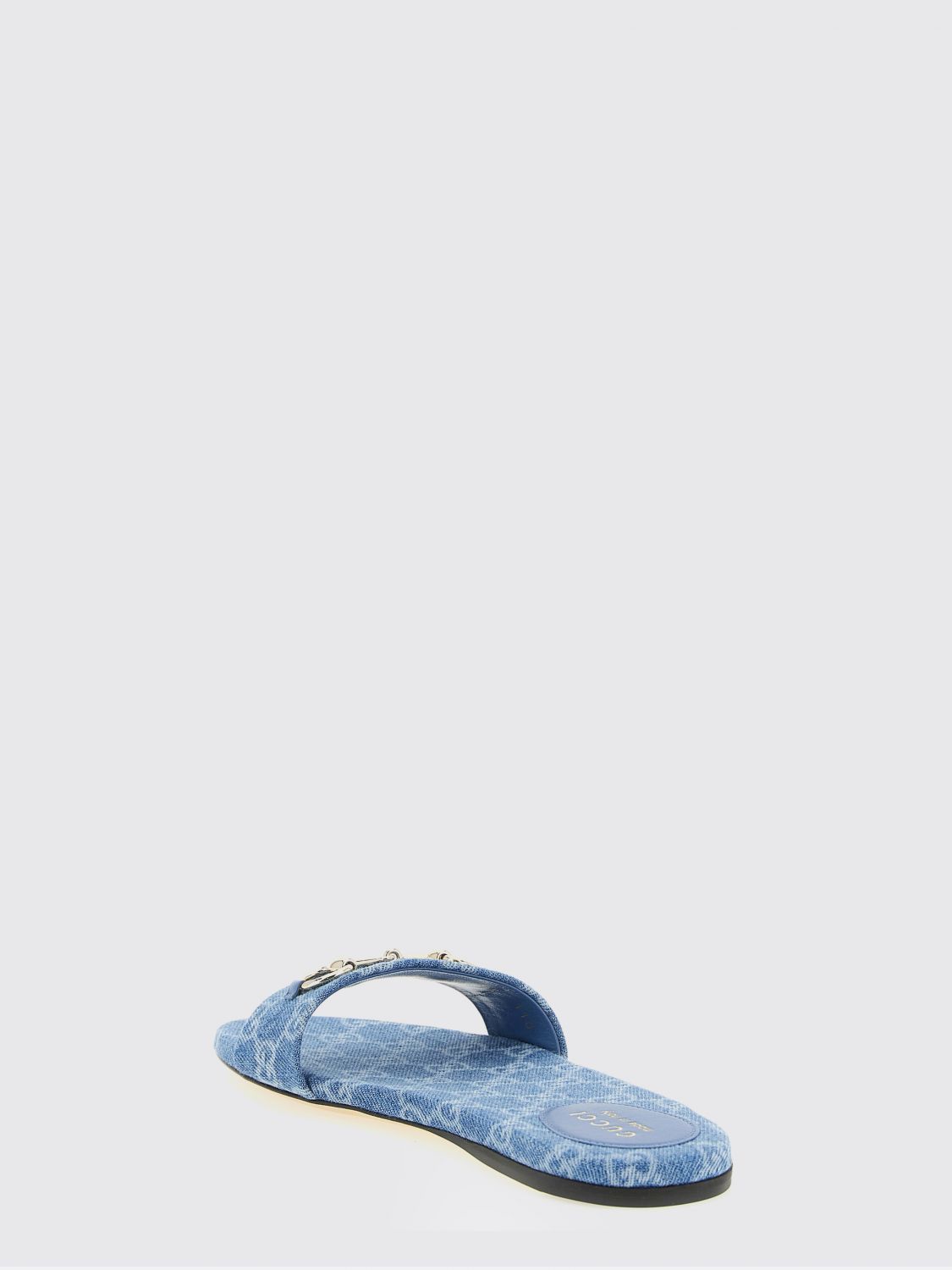 Gucci Gucci Heeled Sandal Woman Blue Size US 12 / IT 42 - 3 Thumbnail
