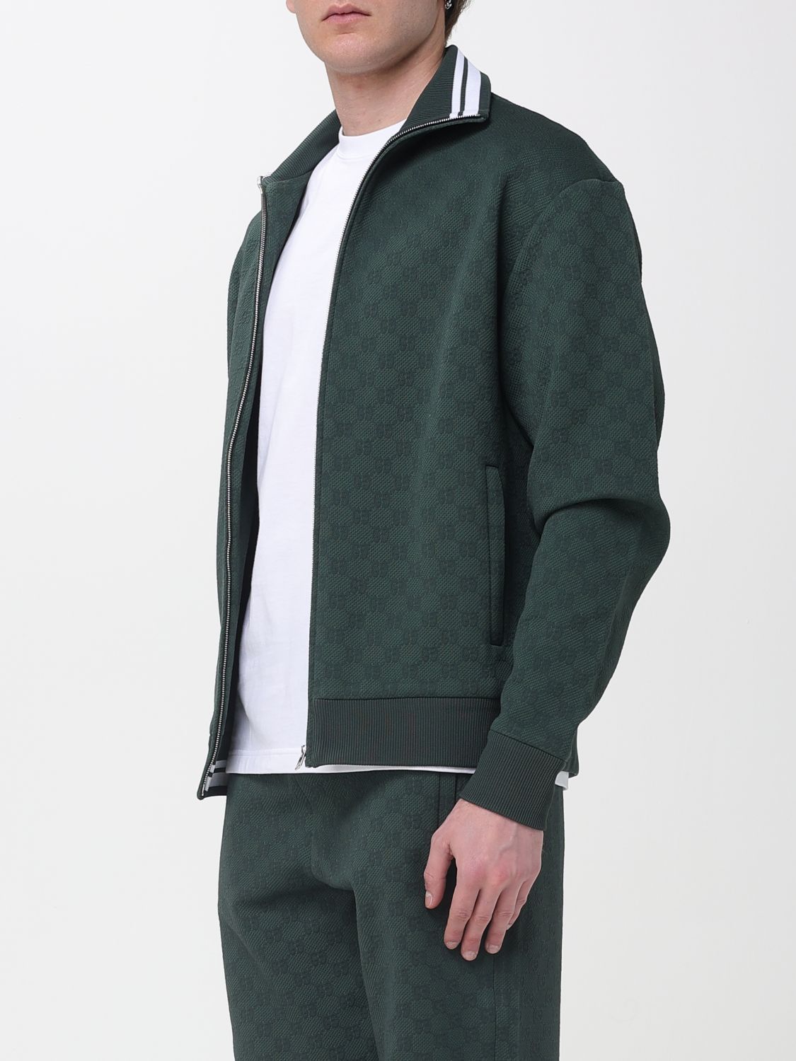 Gucci Gucci Sweatshirt Men Emerald Size US S / EU 44-46 / 1 - 4 Thumbnail