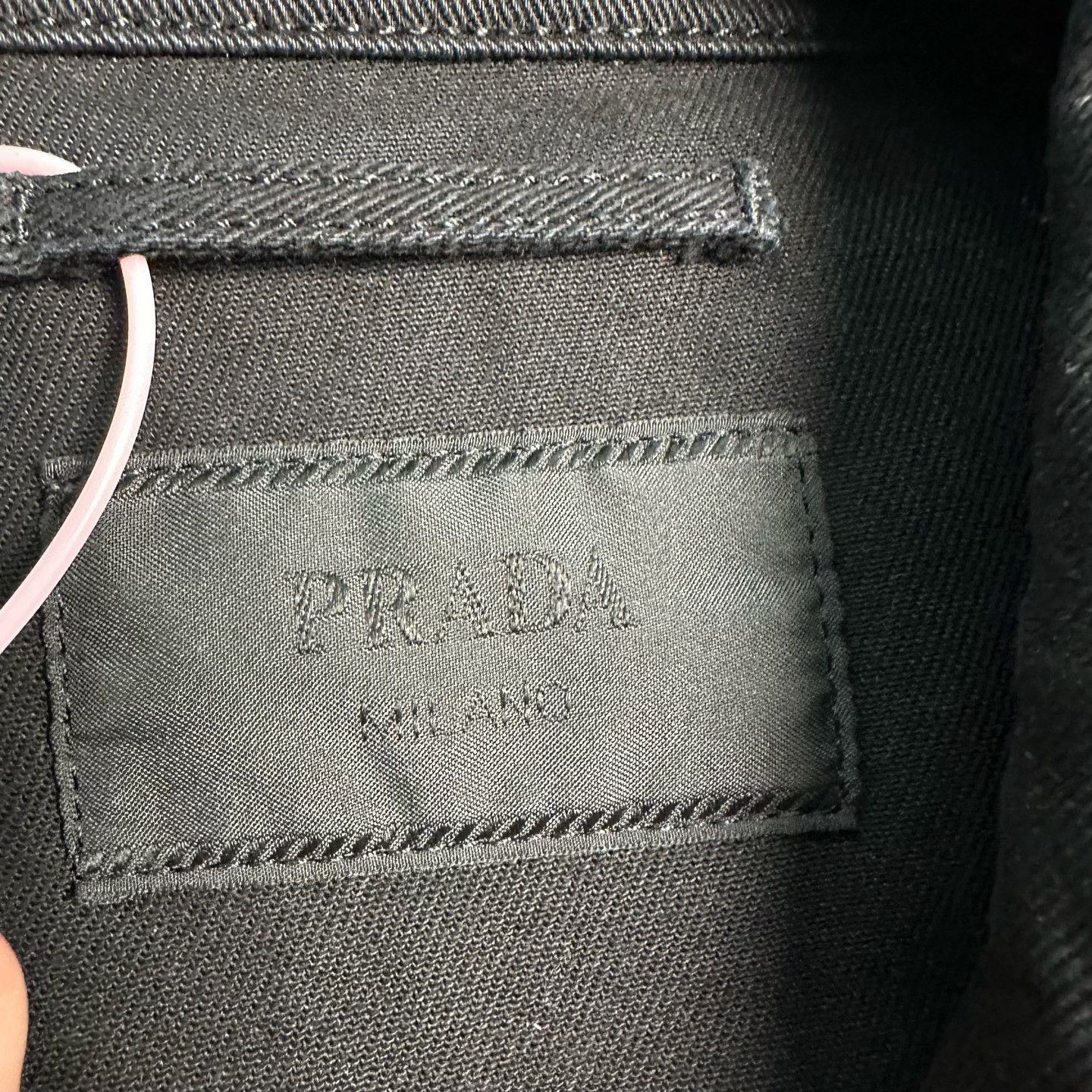 Prada Prada Leather Trim Work Jacket 52 Size US L / EU 52-54 / 3 - 3 Thumbnail
