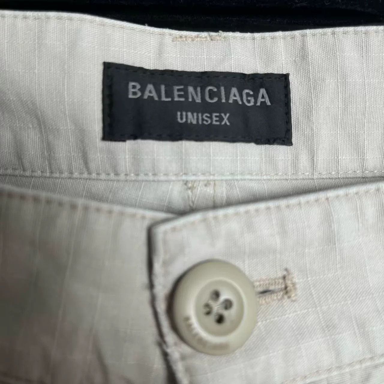 Balenciaga Balenciaga Drawstring Cargo Pants M Size US 32 / EU 48 - 3 Thumbnail