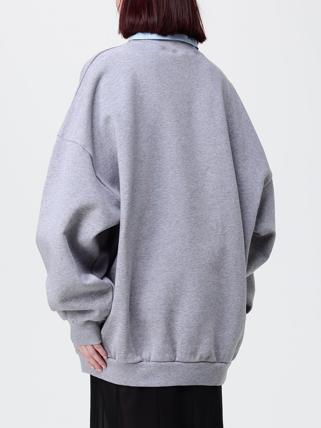 Balenciaga Balenciaga Sweatshirt Woman Grey Size M / US 6-8 / IT 42-44 - 2 Thumbnail