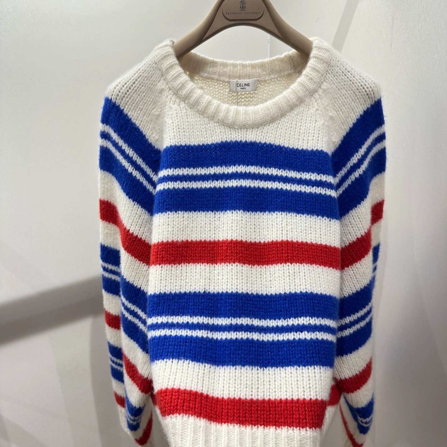 Celine Celine Striped Multi T-Shirt S Women Size S / US 4 / IT 40 - 6 Thumbnail