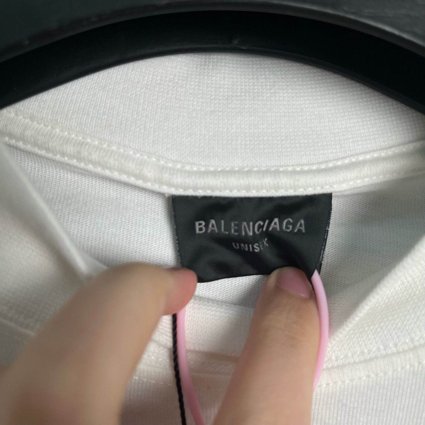 Balenciaga Balenciaga 01 Logo Long Sleeve Jersey US L Size US L / EU 52-54 / 3 - 3 Thumbnail