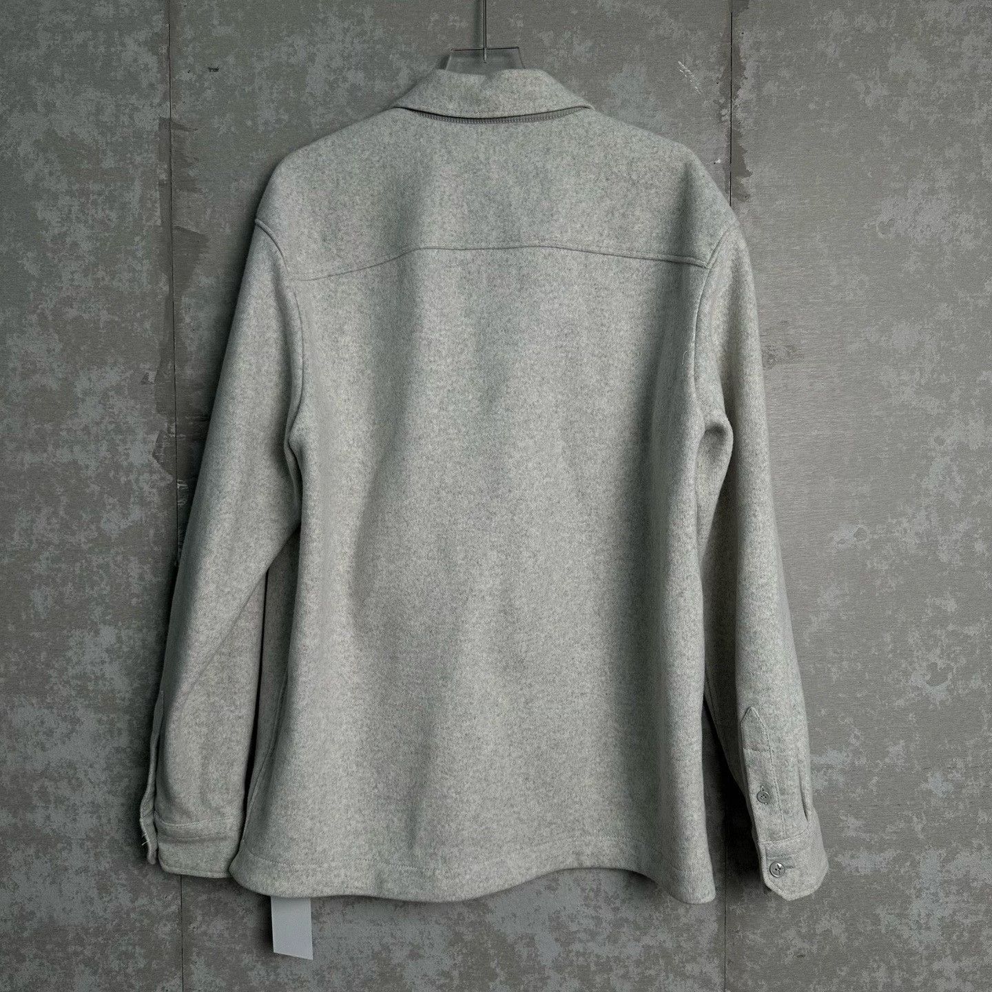 Louis Vuitton Louis Vuitton Grey Wool Overshirt Jacket Size L Size US L / EU 52-54 / 3 - 5 Thumbnail