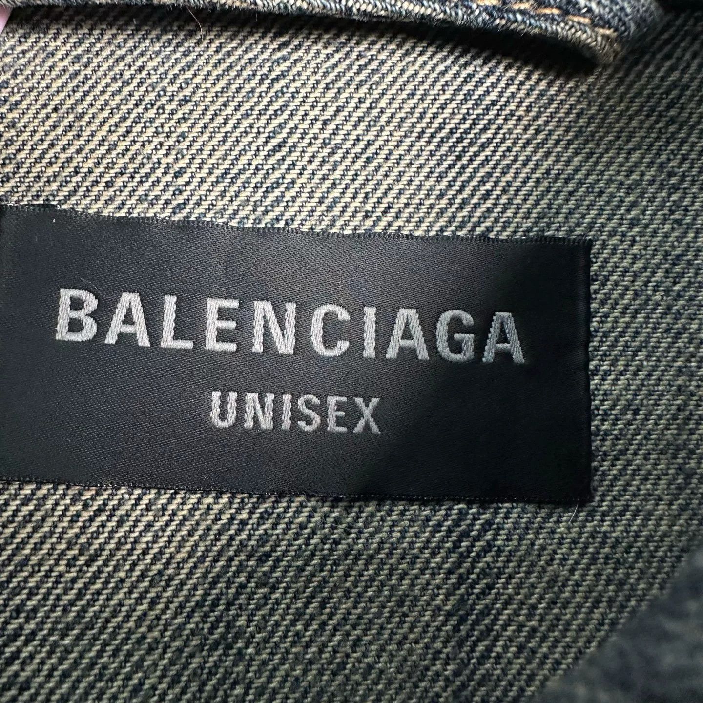 Balenciaga Balenciaga Bitcoin Logo Denim Jacket XS Size US XS / EU 42 / 0 - 4 Thumbnail