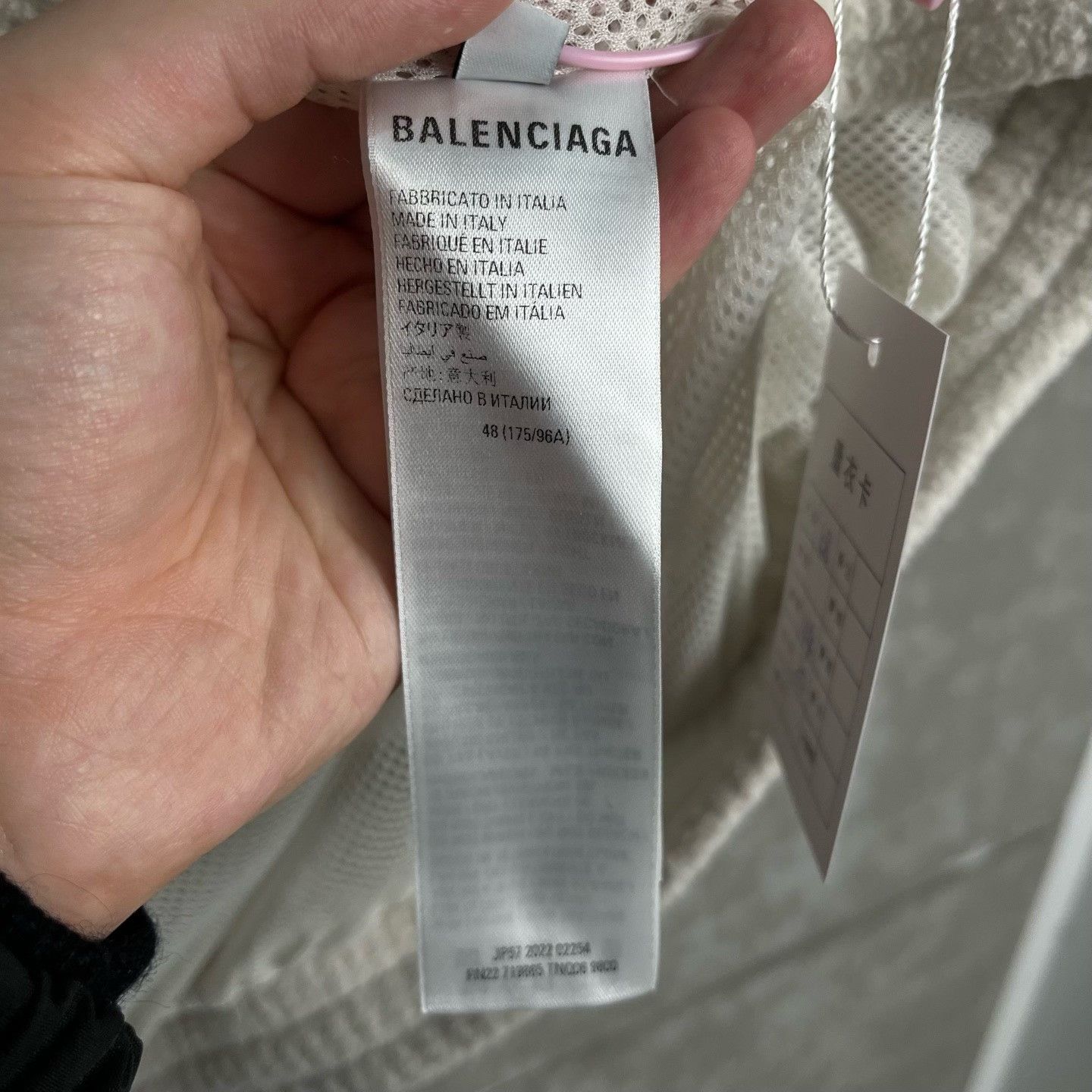 Balenciaga Balenciaga Embroidered Fleece Piping Jacket 48 Size US M / EU 48-50 / 2 - 4 Thumbnail