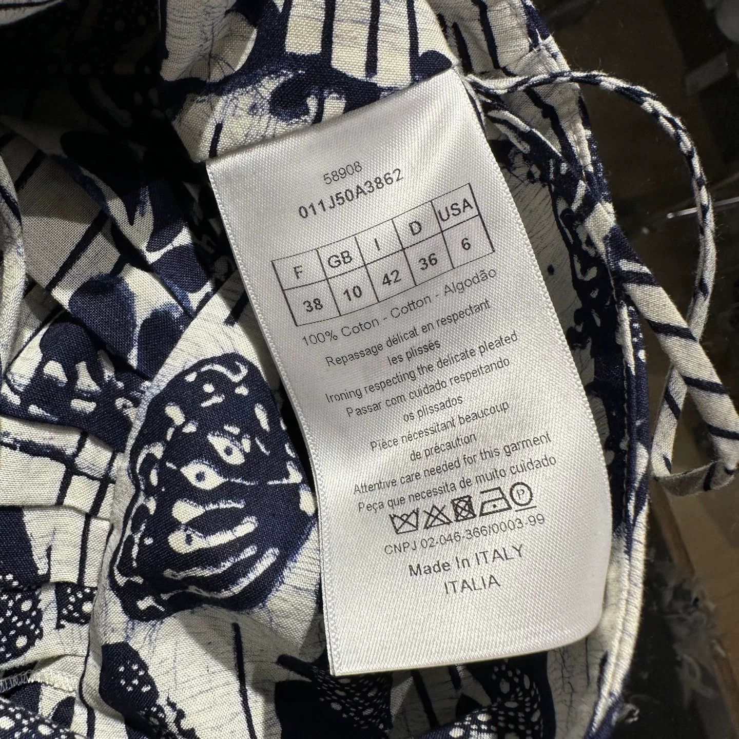 Dior Dior Printed T-Shirt it_38 Women Size XS / US 0-2 / IT 36-38 - 4 Thumbnail