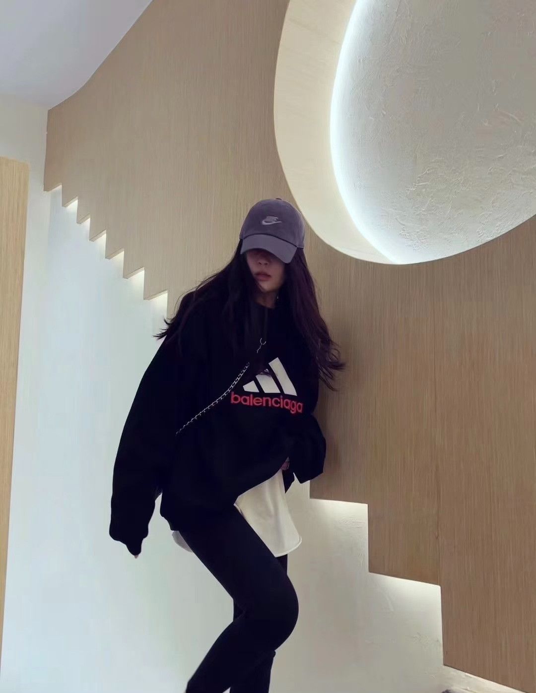Balenciaga Balenciaga x Adidas Logo Sweatshirt Size 2 Size US M / EU 48-50 / 2 - 7 Thumbnail