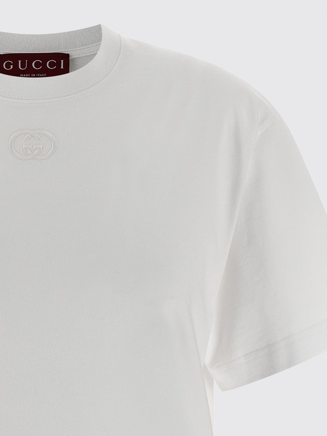 Gucci Gucci T-Shirt Woman White Size XS / US 0-2 / IT 36-38 - 3 Thumbnail
