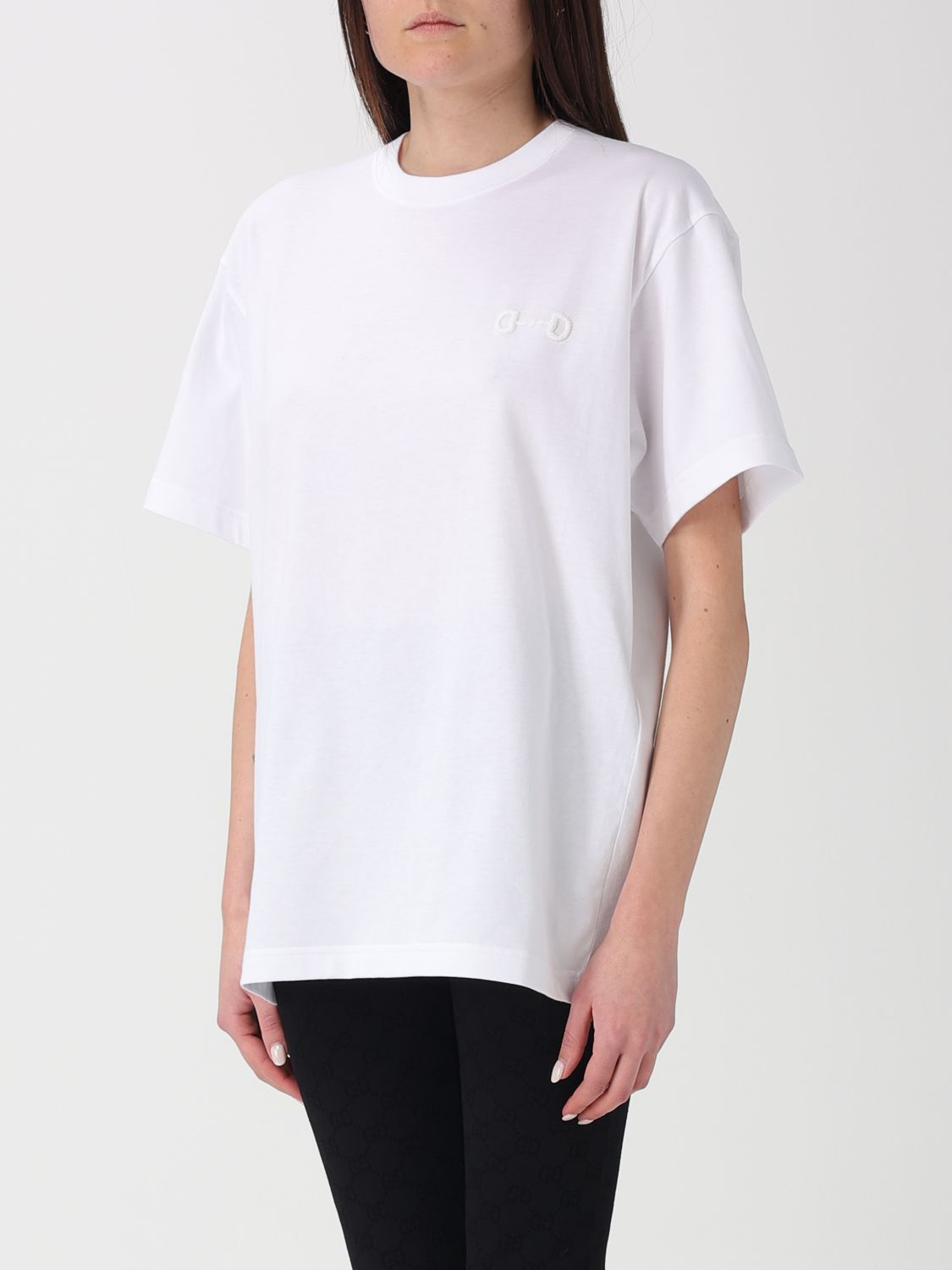 Gucci Gucci T-Shirt Woman White Size L / US 10 / IT 46 - 3 Thumbnail