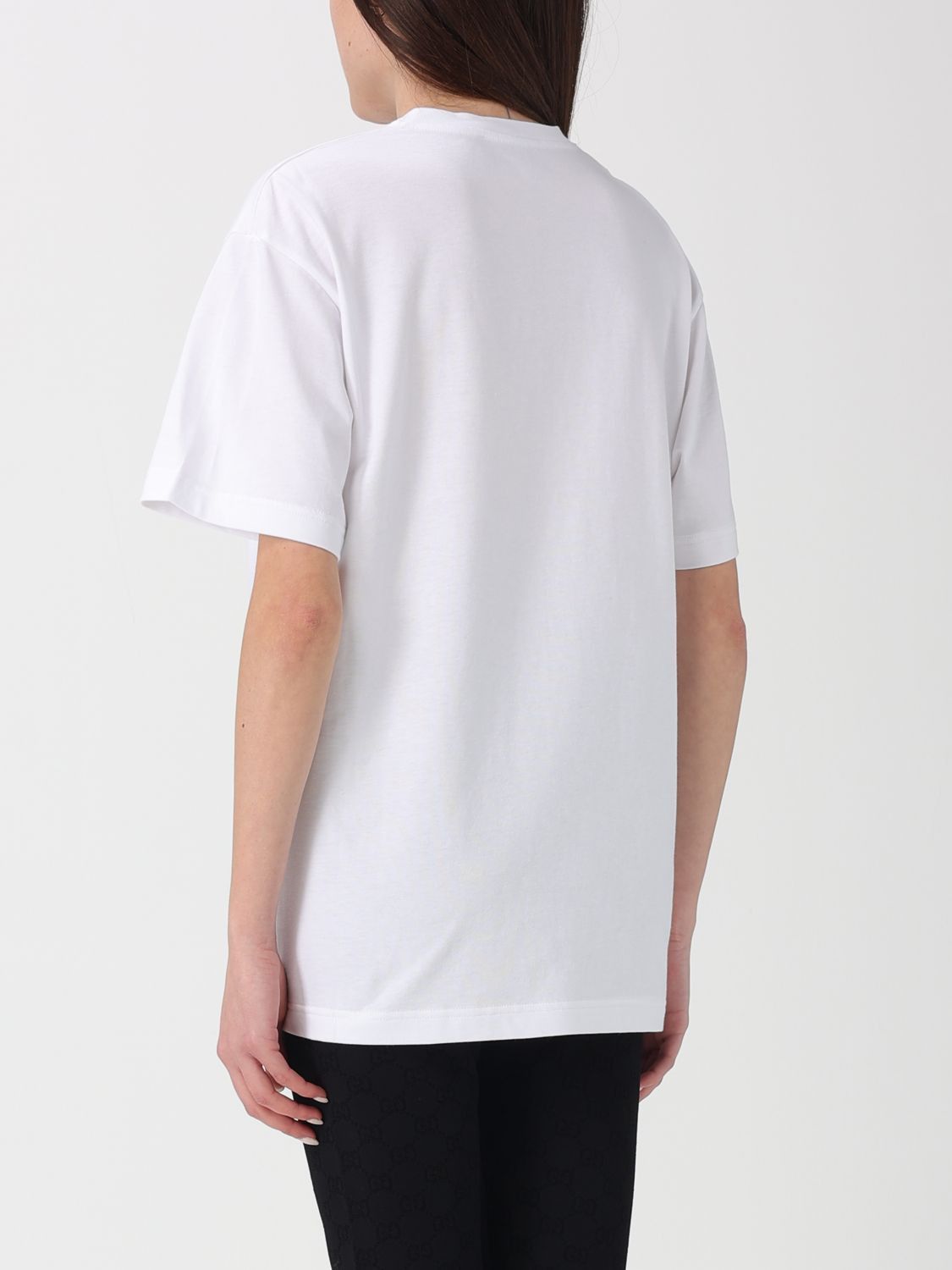 Gucci Gucci T-Shirt Woman White Size L / US 10 / IT 46 - 2 Thumbnail