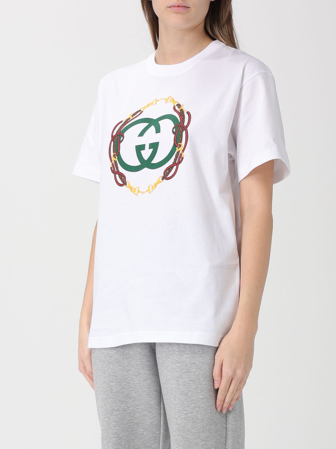 Gucci Gucci T-Shirt Woman White Size XXS / US 00 / IT 34 - 4 Thumbnail