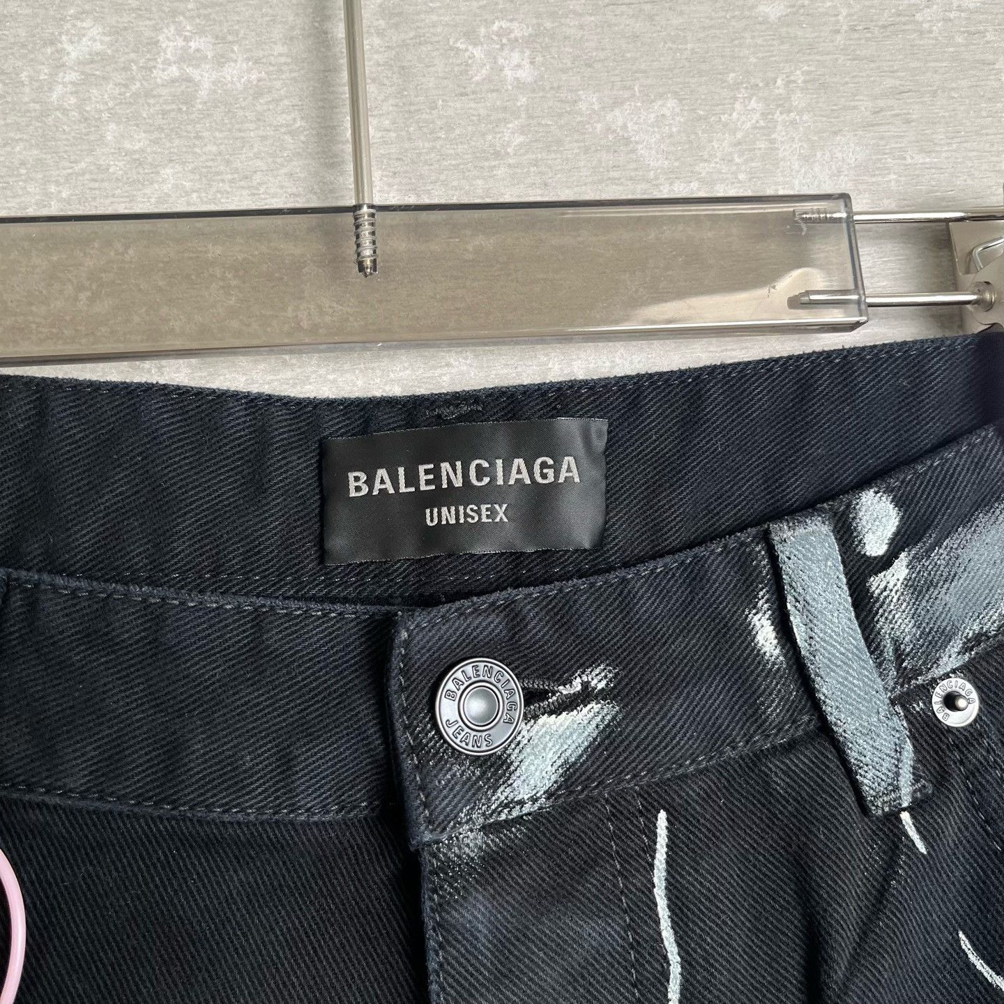 Balenciaga Balenciaga Graffiti Print Denim Jeans Size M Size US 32 / EU 48 - 3 Thumbnail
