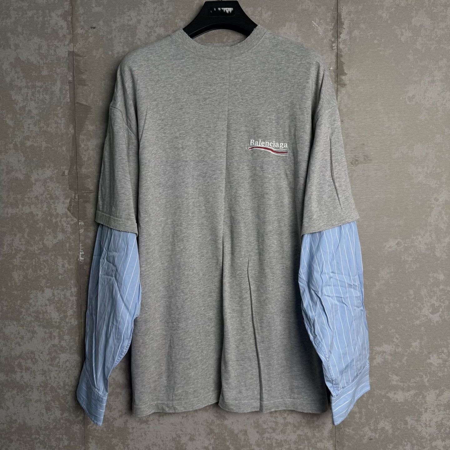 Balenciaga Balenciaga Layered Political Campaign Long Sleeve XS Size US XS / EU 42 / 0 - 2 Thumbnail