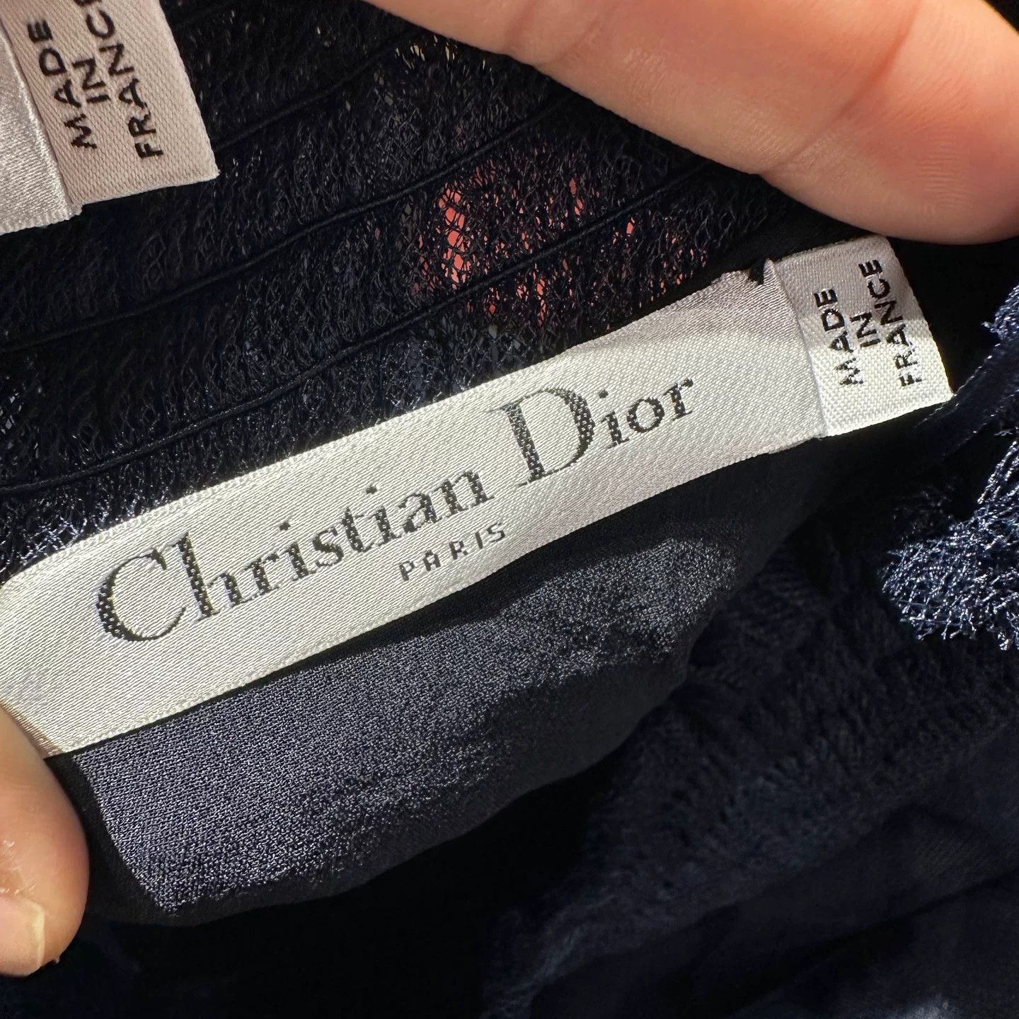 Dior Dior Silk Blue T-Shirt it_36 Women Size XS / US 0-2 / IT 36-38 - 3 Thumbnail