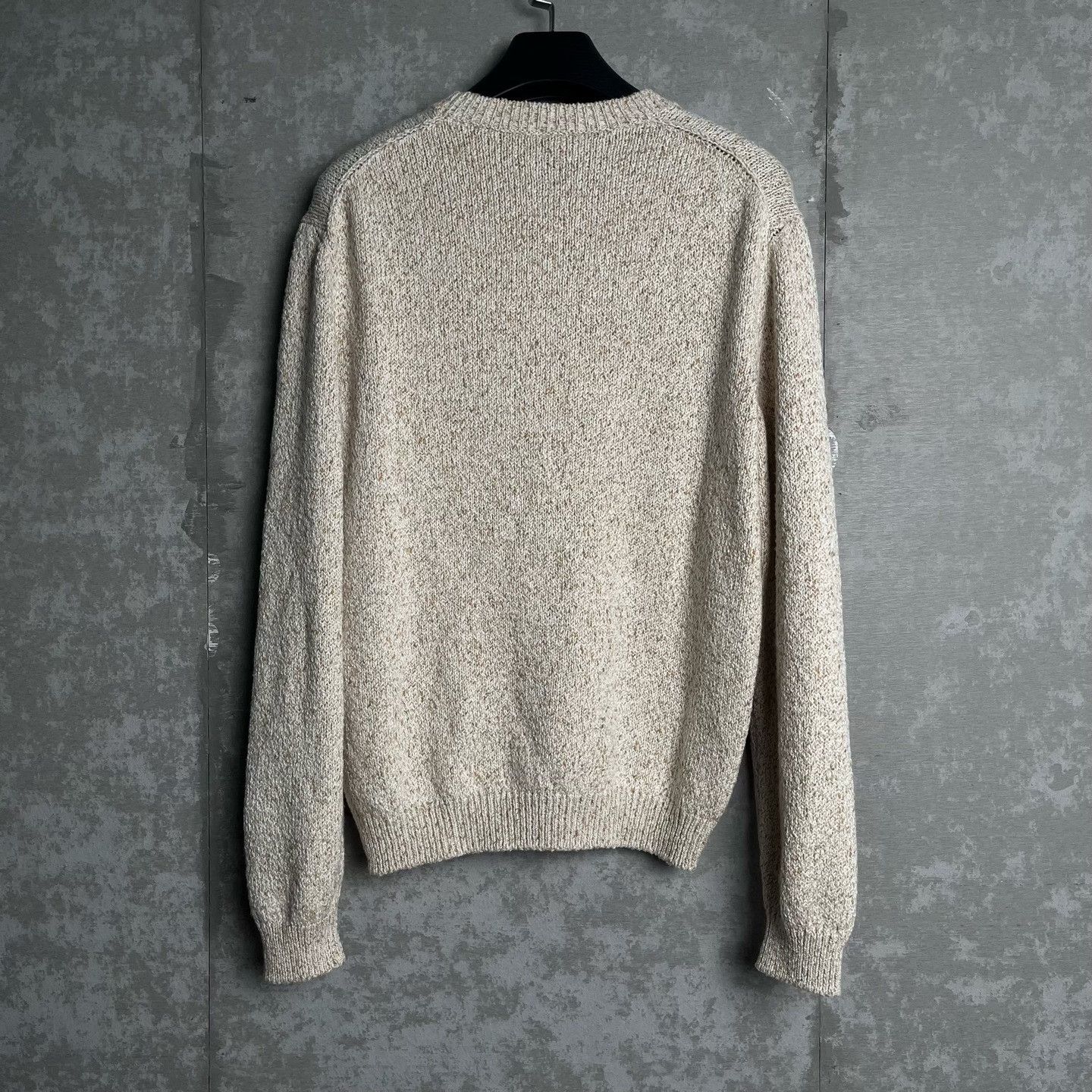 Loro Piana Loro Piana Beige Cotton Knit Sweater 48 Size US M / EU 48-50 / 2 - 5 Thumbnail