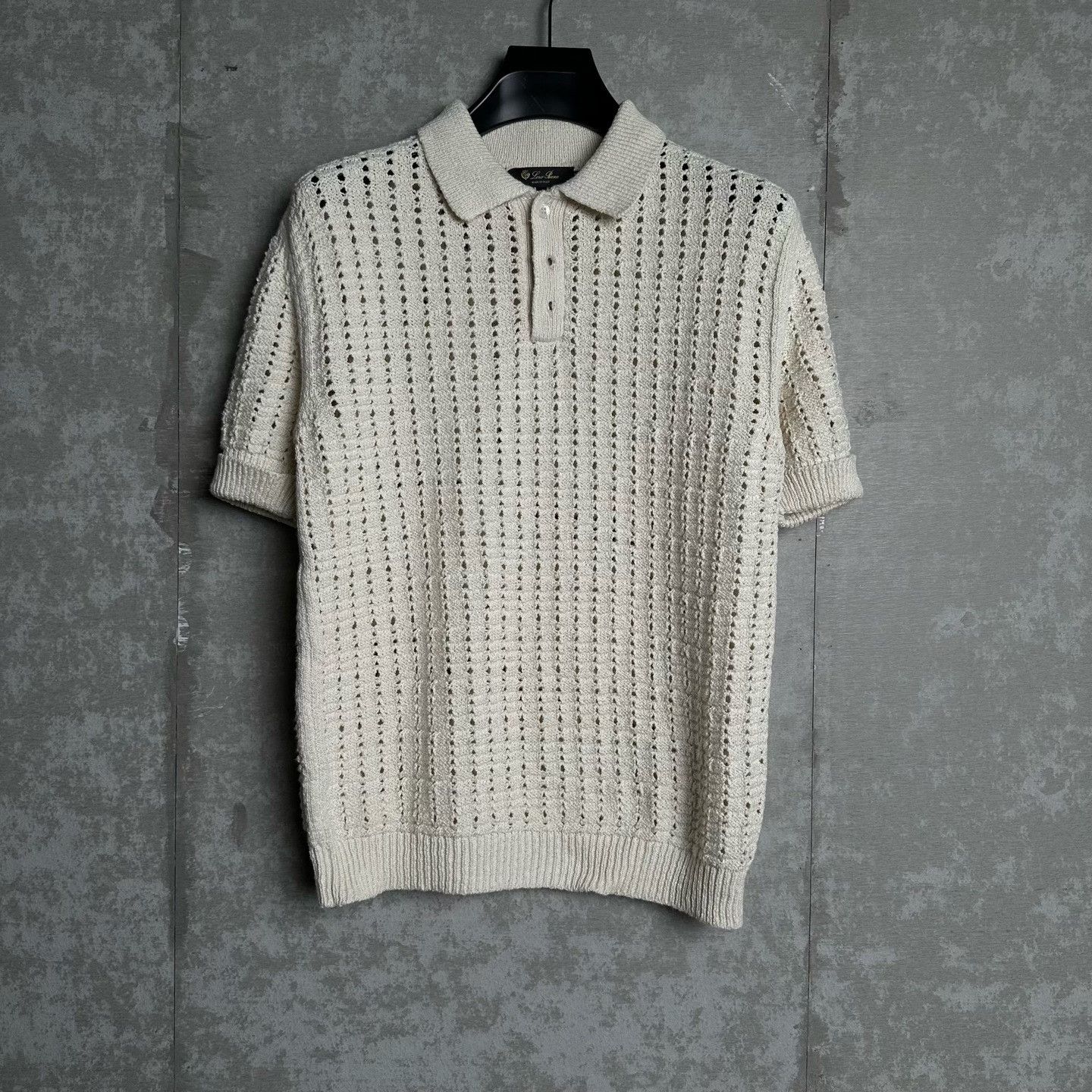 Loro Piana Loro Piana Cashmere Cotton Knit Polo Size 48 Size US M / EU 48-50 / 2 - 2 Thumbnail