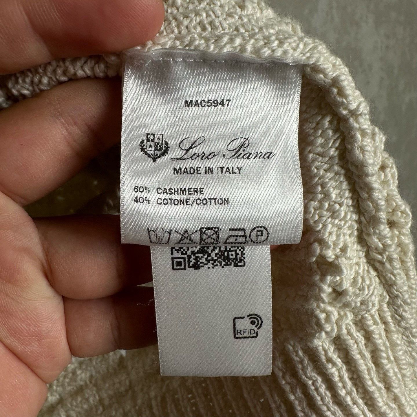 Loro Piana Loro Piana Cashmere Cotton Knit Polo Size 48 Size US M / EU 48-50 / 2 - 4 Thumbnail