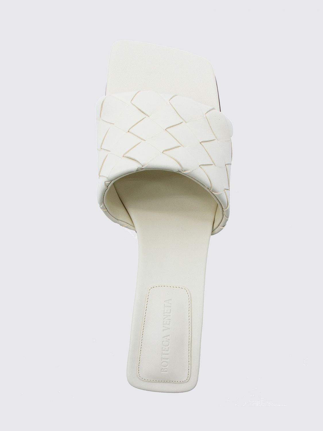 Bottega Veneta Bottega Veneta Heeled Sandal Woman White Size US 10 / IT 40 - 4 Thumbnail