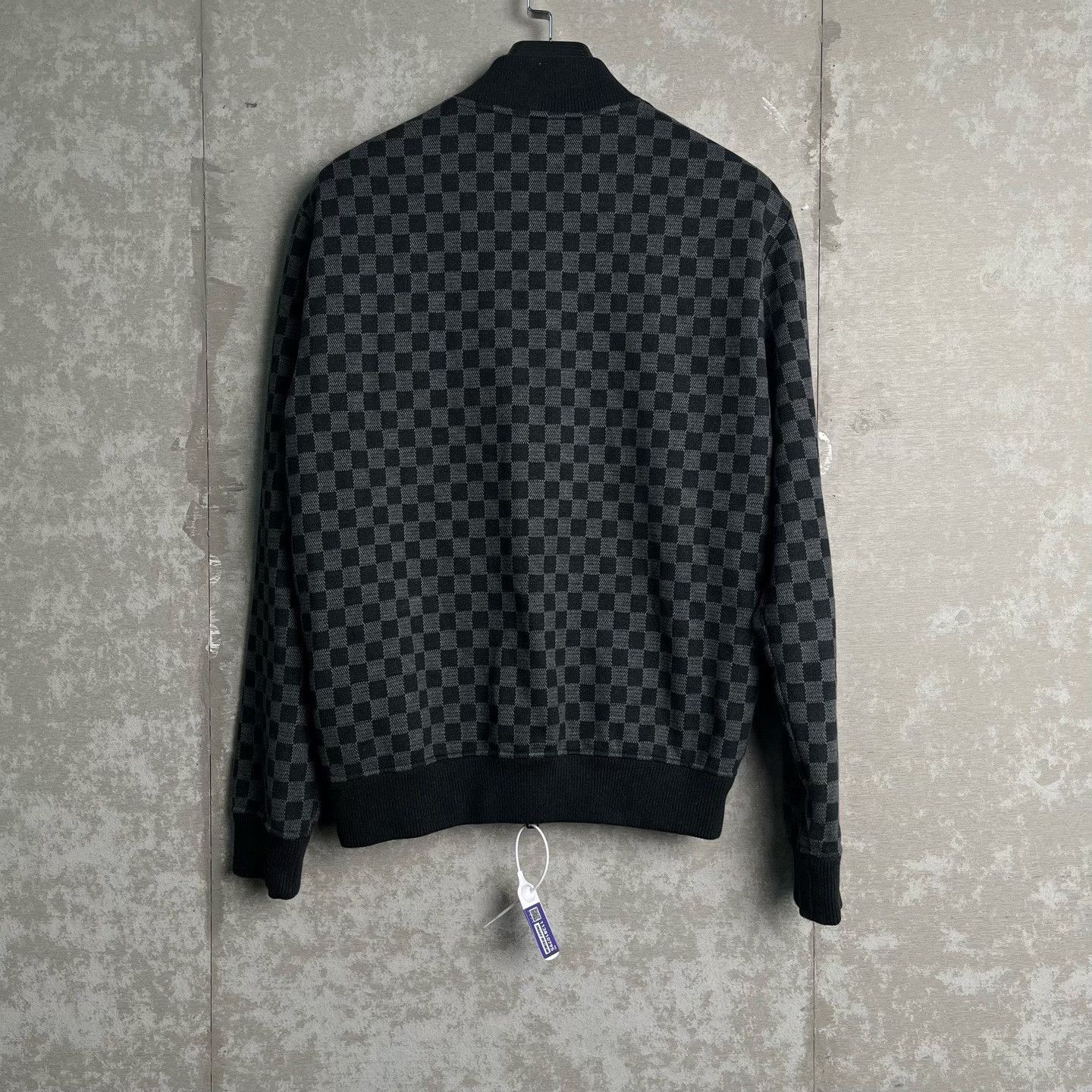 Louis Vuitton Louis Vuitton Damier Wool Pin Bomber Jacket S Size US S / EU 44-46 / 1 - 5 Thumbnail