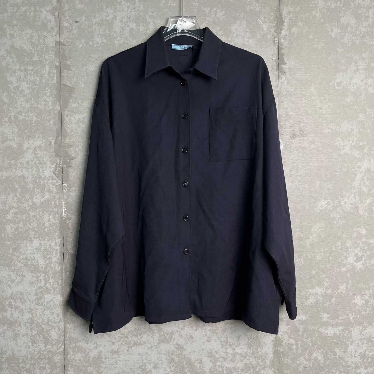 Prada Prada Black Long Sleeve Shirt EU 46 Size US S / EU 44-46 / 1 - 2 Thumbnail