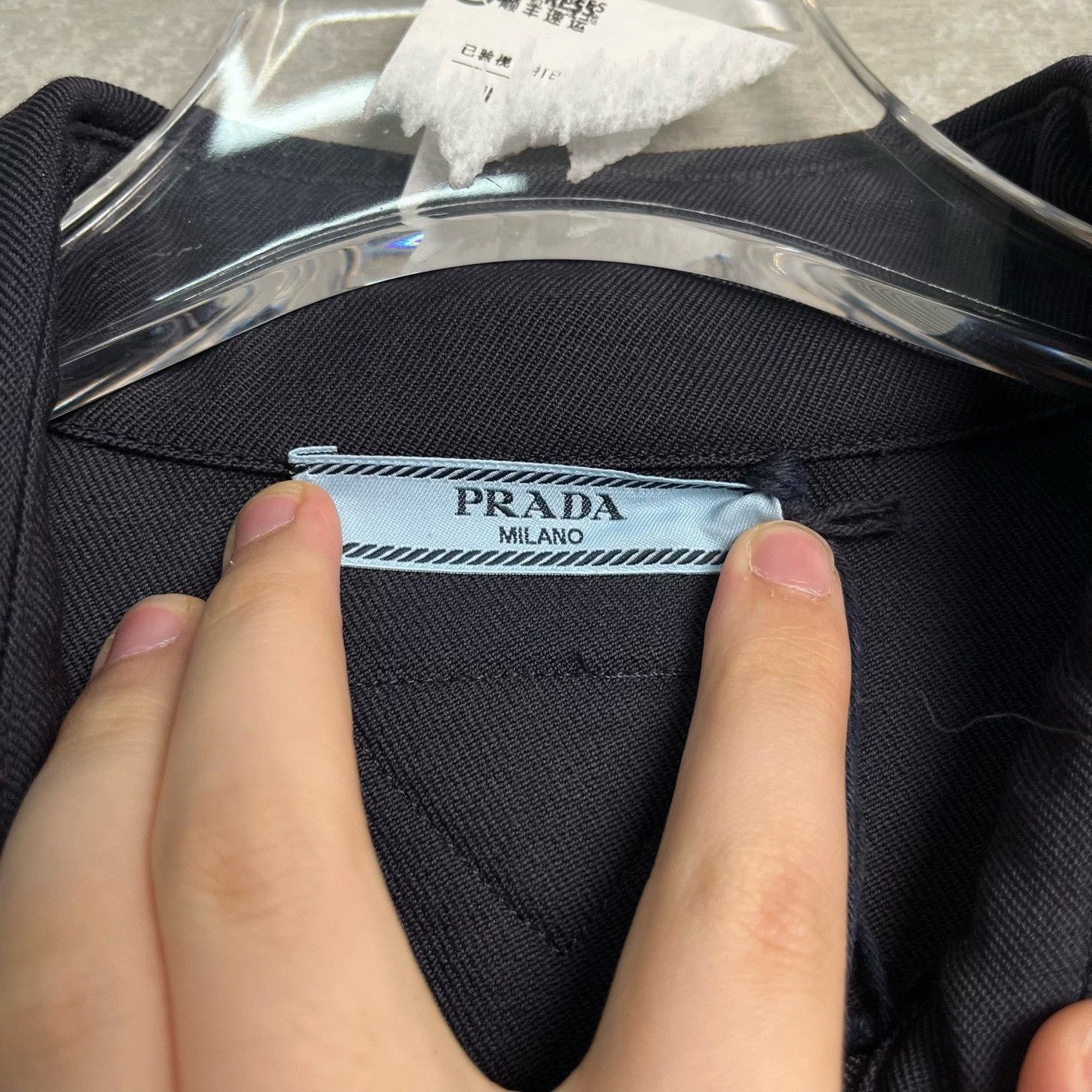 Prada Prada Black Long Sleeve Shirt EU 46 Size US S / EU 44-46 / 1 - 3 Thumbnail