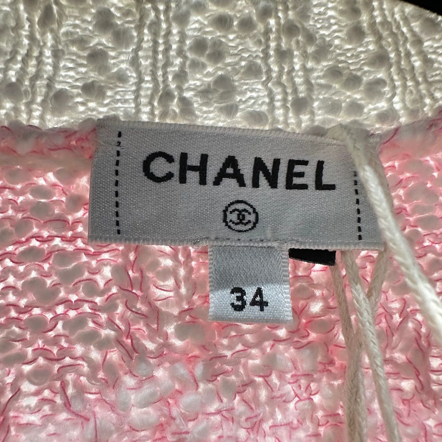 Chanel Chanel Knit Pink T-Shirt us_4 Women Size S / US 4 / IT 40 - 3 Thumbnail