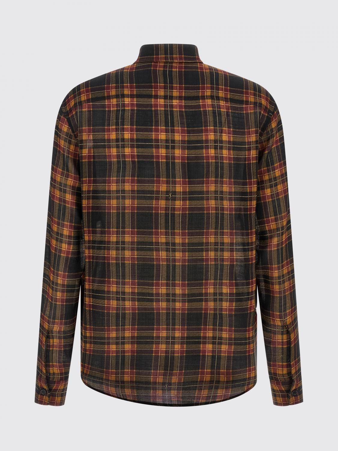 Saint Laurent Paris Saint Laurent Shirt Woman Multicolor Size L / US 10 / IT 46 - 2 Thumbnail