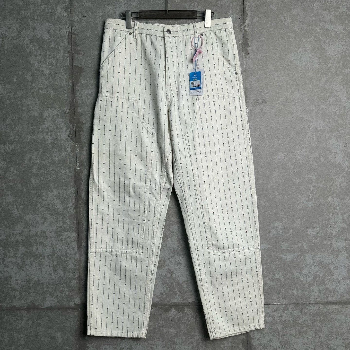 Dior Dior CD Heart Embroidered Casual Pants Size 33 Size US 33 - 5 Thumbnail