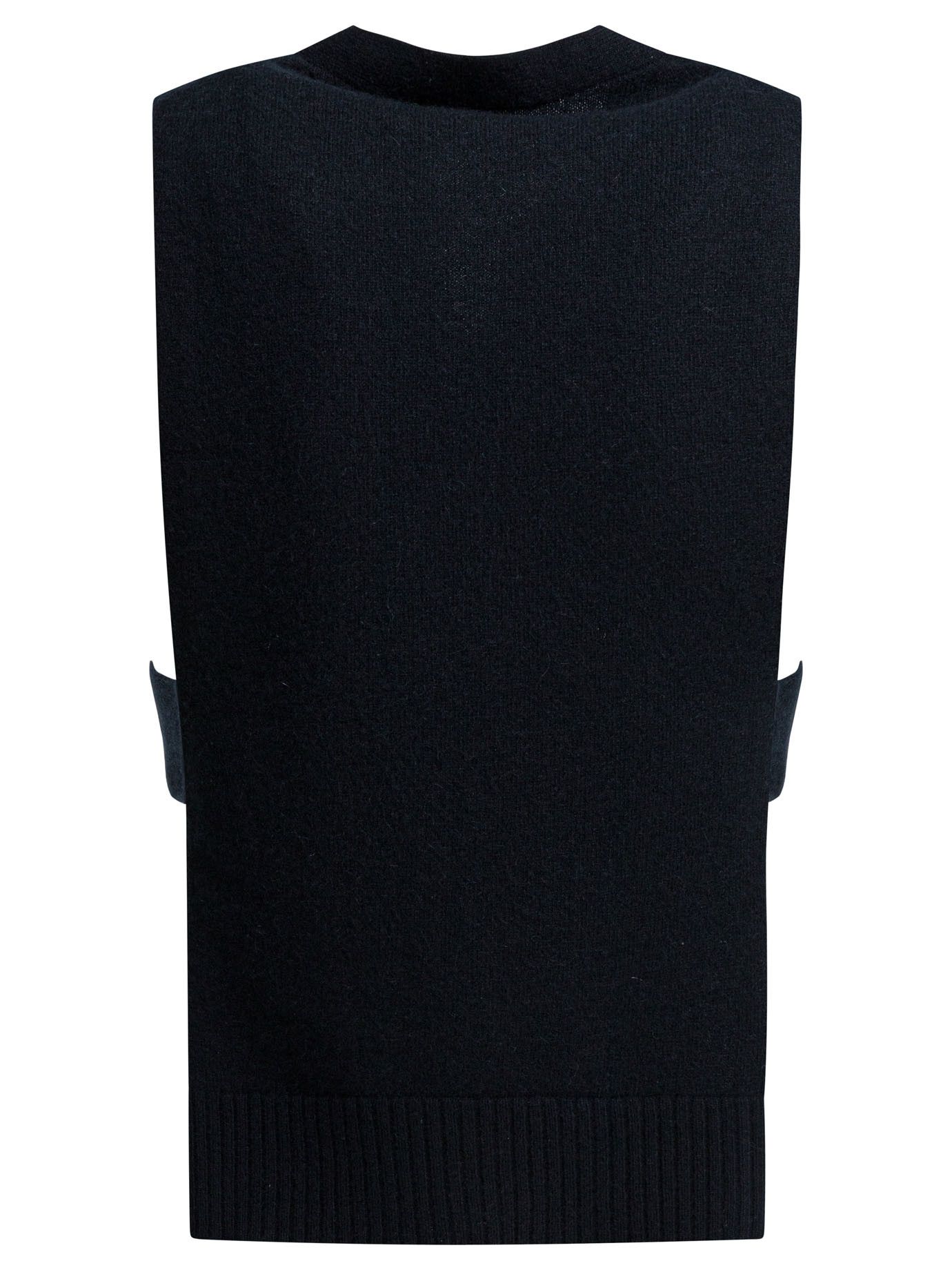 Miu Miu Miu Miu Cashmere Vest With Logo tag size 42 Women - USA Duties Paid Size M / US 6-8 / IT 42-44 - 2 Thumbnail
