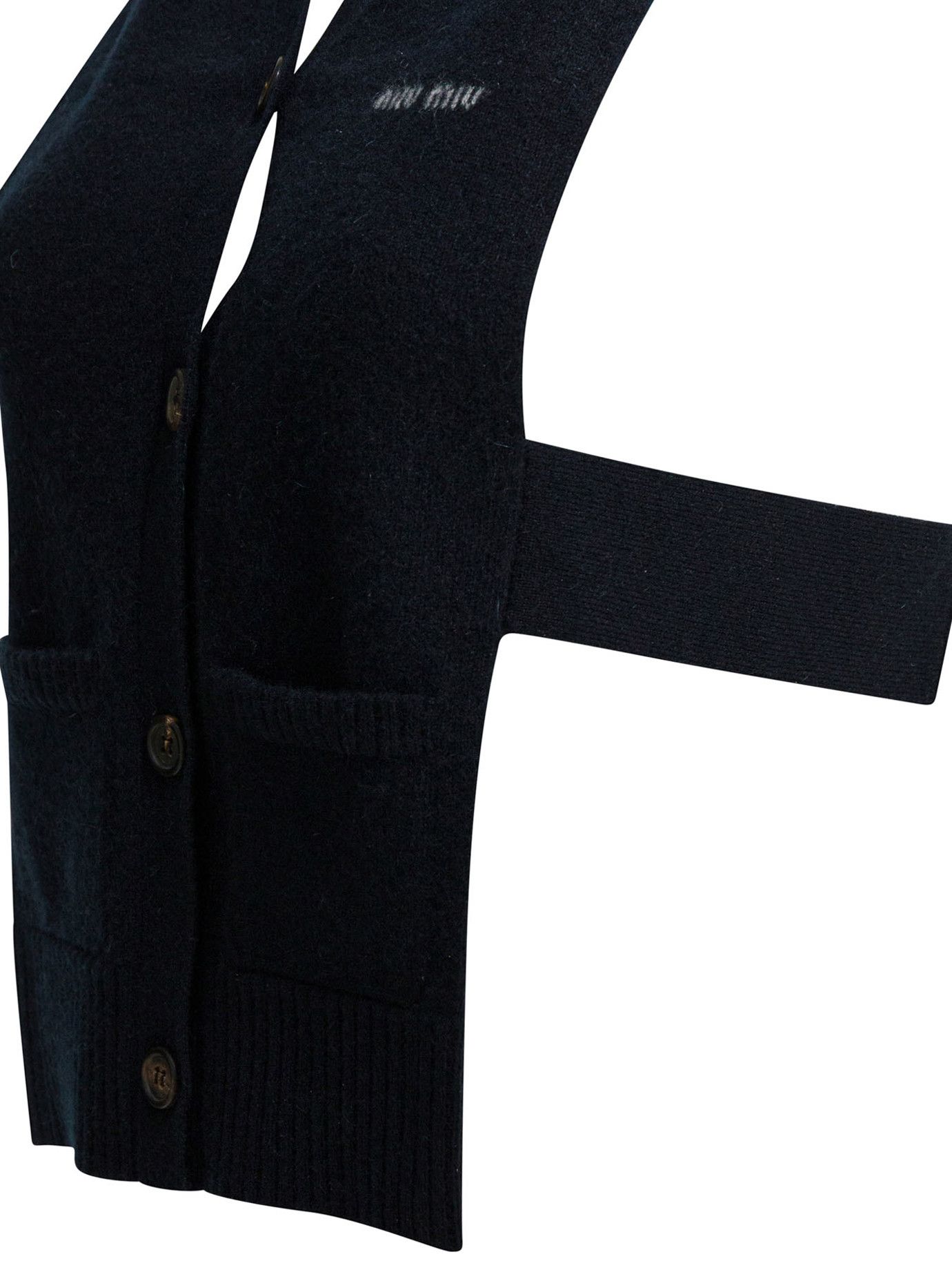 Miu Miu Miu Miu Cashmere Vest With Logo tag size 42 Women - USA Duties Paid Size M / US 6-8 / IT 42-44 - 4 Thumbnail