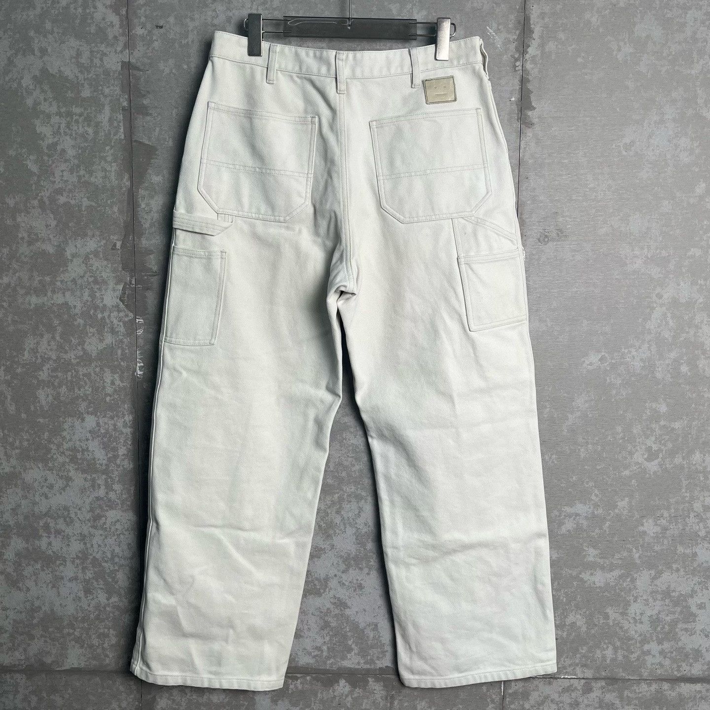 Acne Studios Acne Studios White Carpenter Pants Size S Size US 30 / EU 46 - 4 Thumbnail