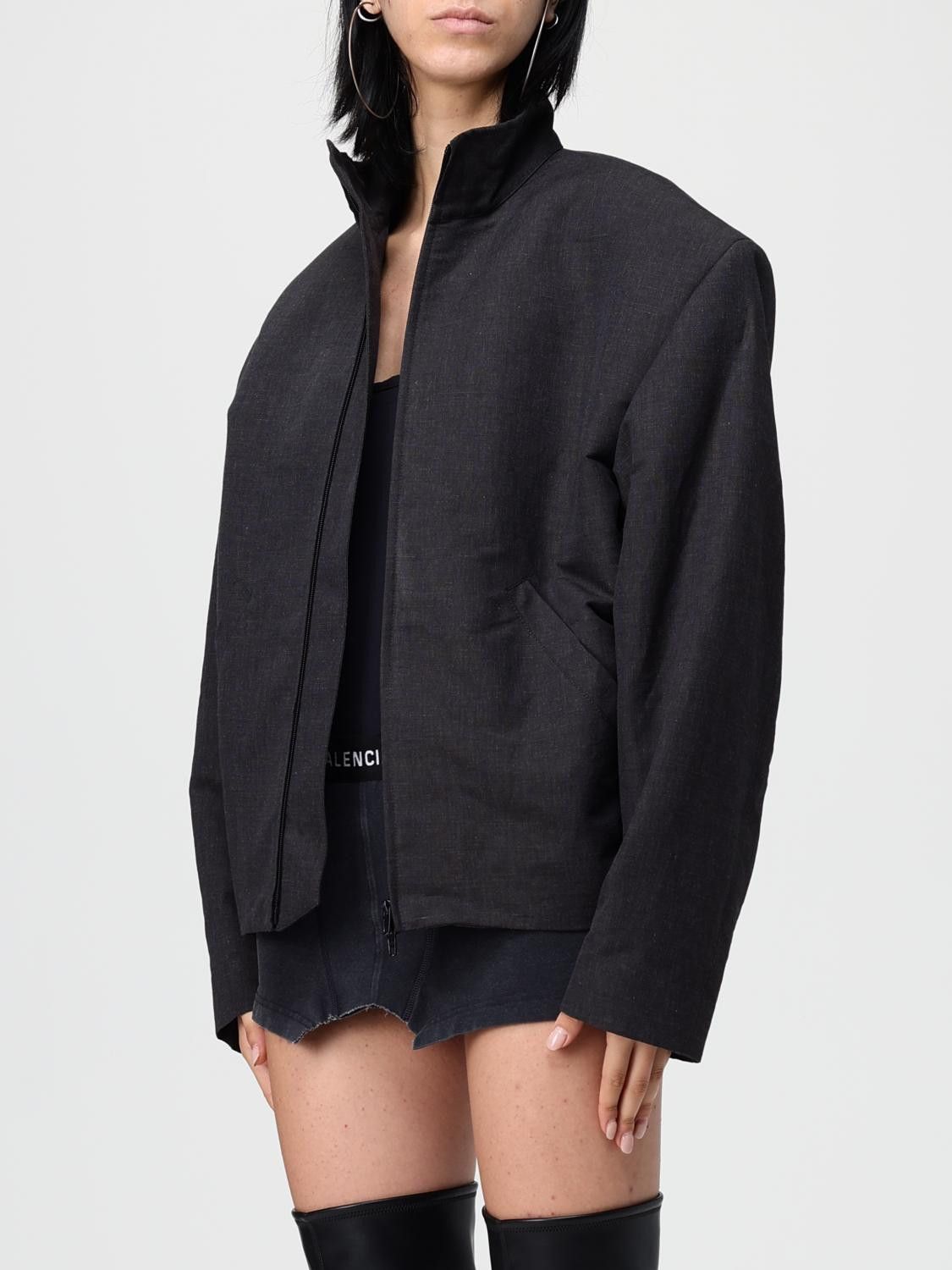Balenciaga Balenciaga Jacket Woman Black Size XS / US 0-2 / IT 36-38 - 4 Thumbnail