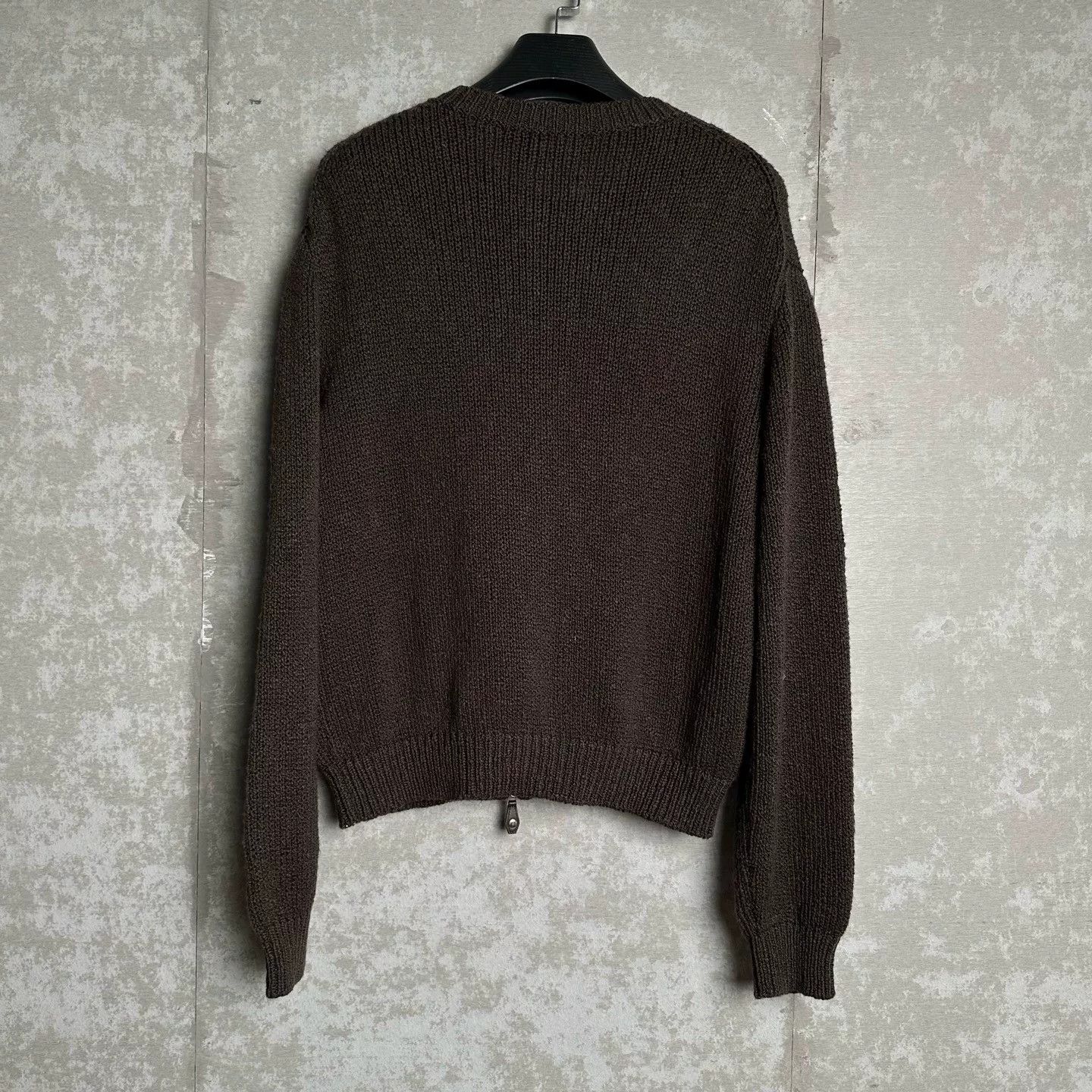 Loro Piana Loro Piana Brown Cotton Zip Cardigan Size 48 Size US M / EU 48-50 / 2 - 5 Thumbnail