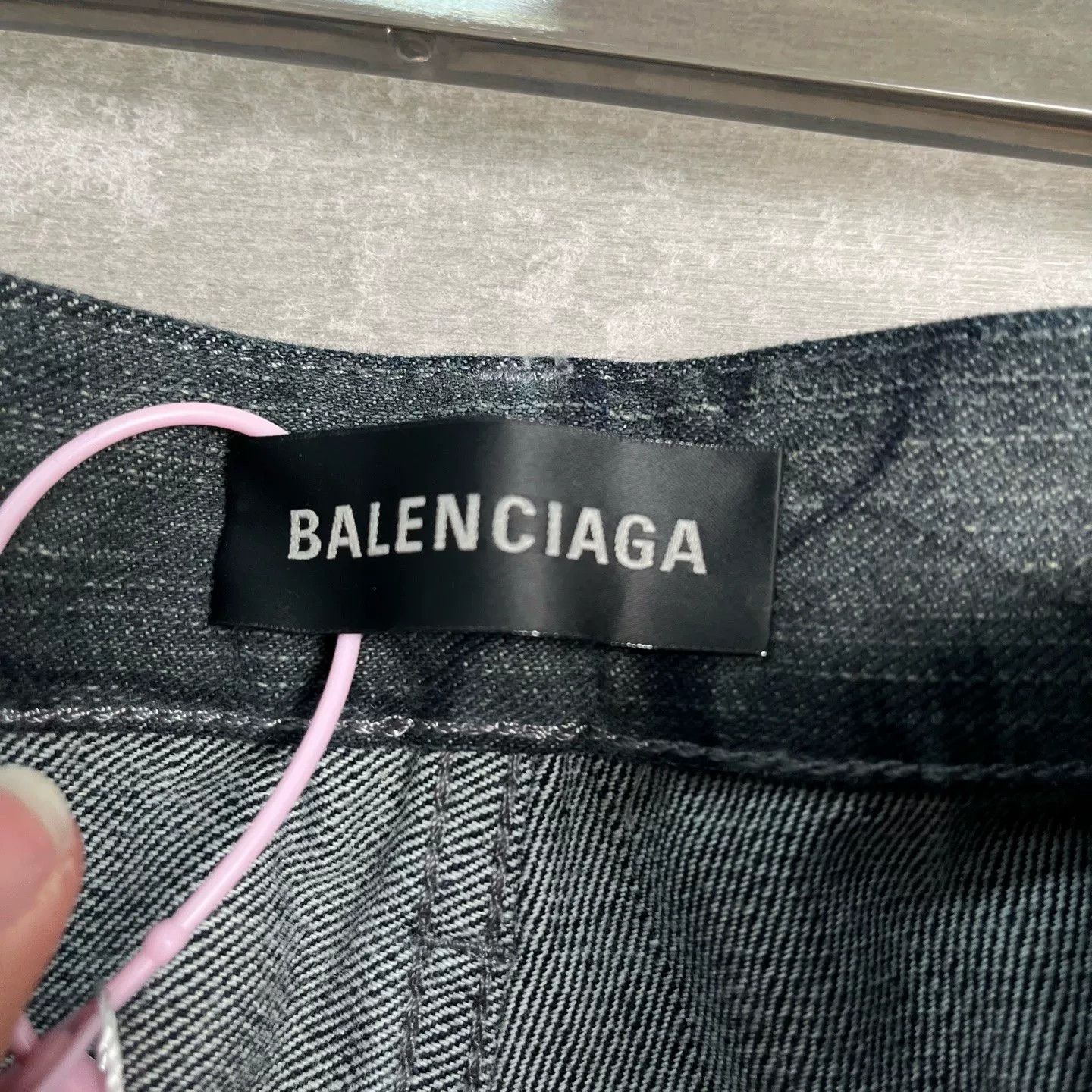 Balenciaga Balenciaga Graffiti Print Denim Jeans S Size US 30 / EU 46 - 3 Thumbnail