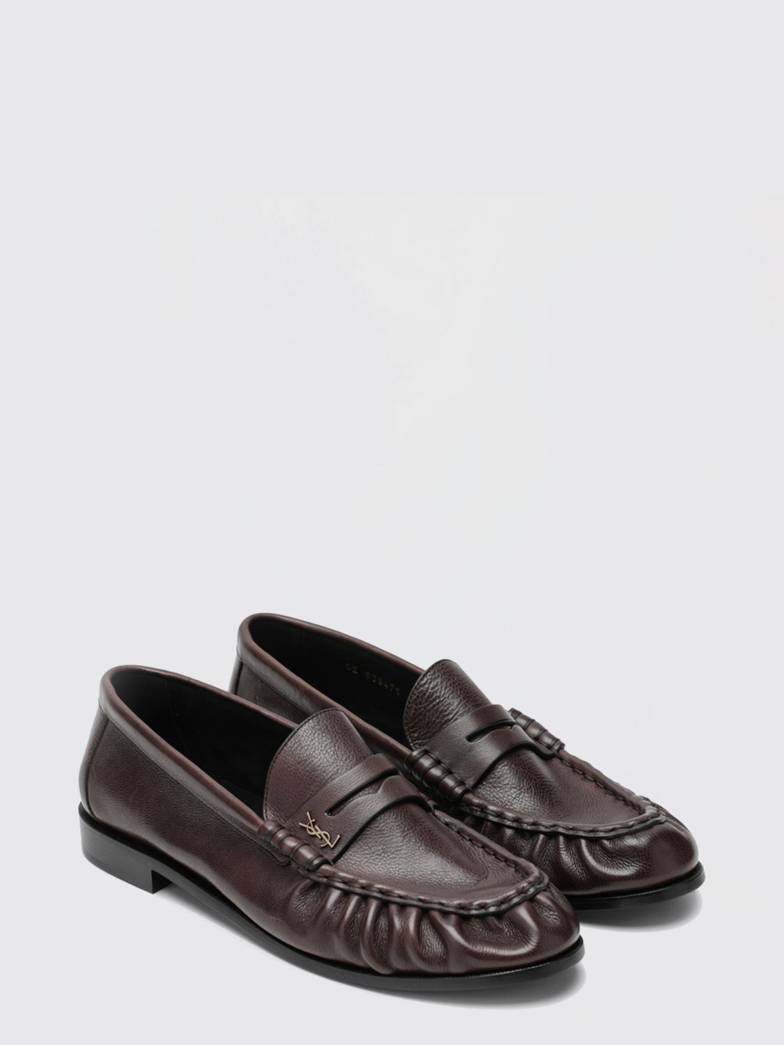 Saint Laurent Paris Saint Laurent Loafers Men Brown Size US 8 / EU 41 - 2 Thumbnail