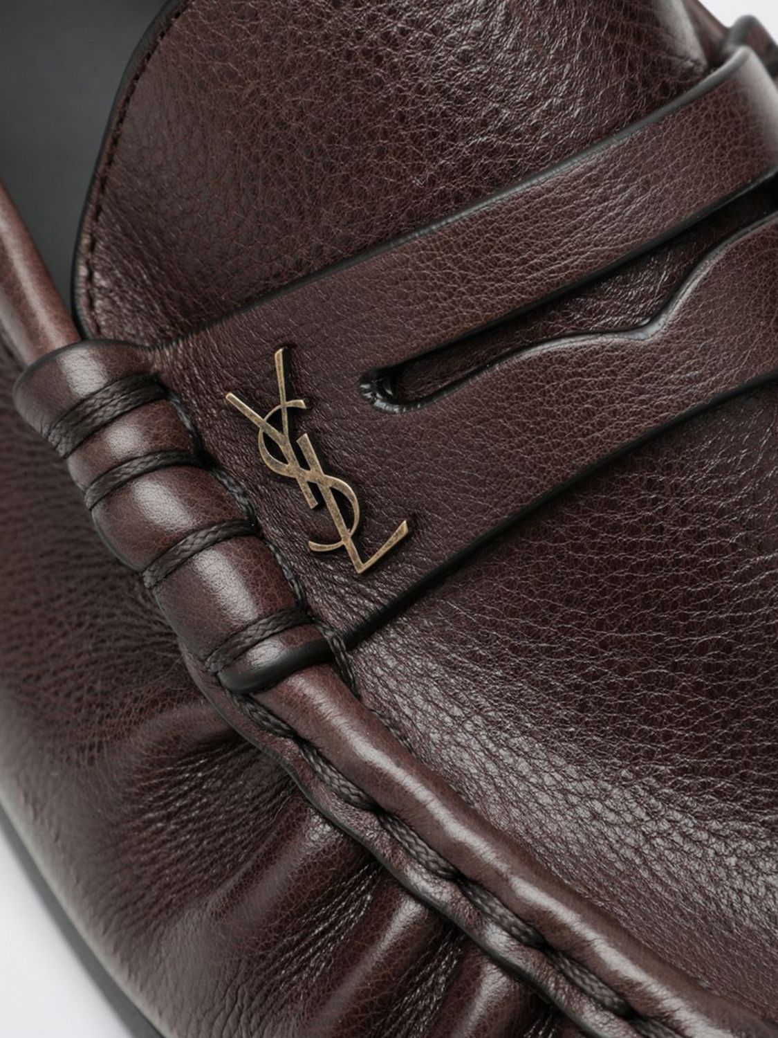 Saint Laurent Paris Saint Laurent Loafers Men Brown Size US 8.5 / EU 41-42 - 4 Thumbnail