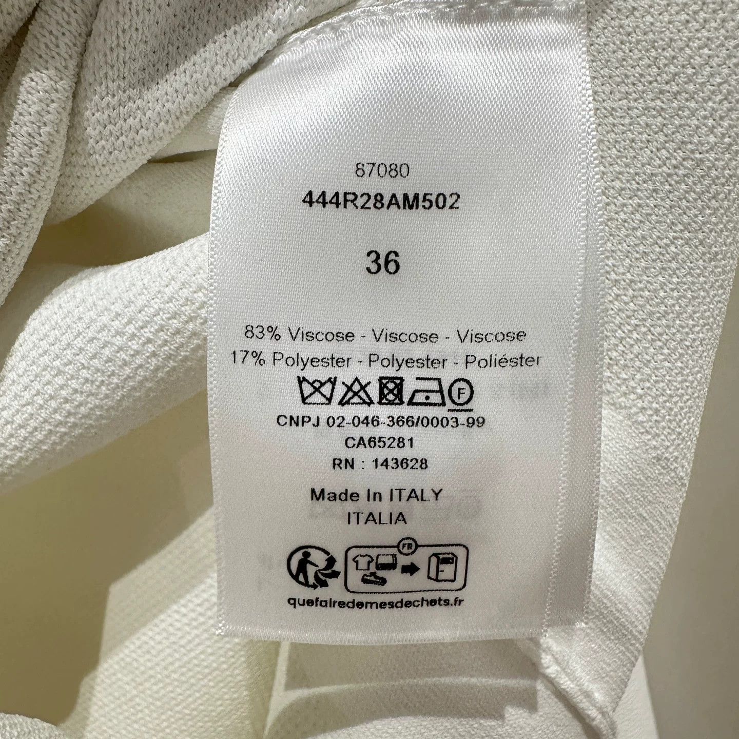 Dior Dior T-Shirt it_36 Women Size XS / US 0-2 / IT 36-38 - 4 Thumbnail