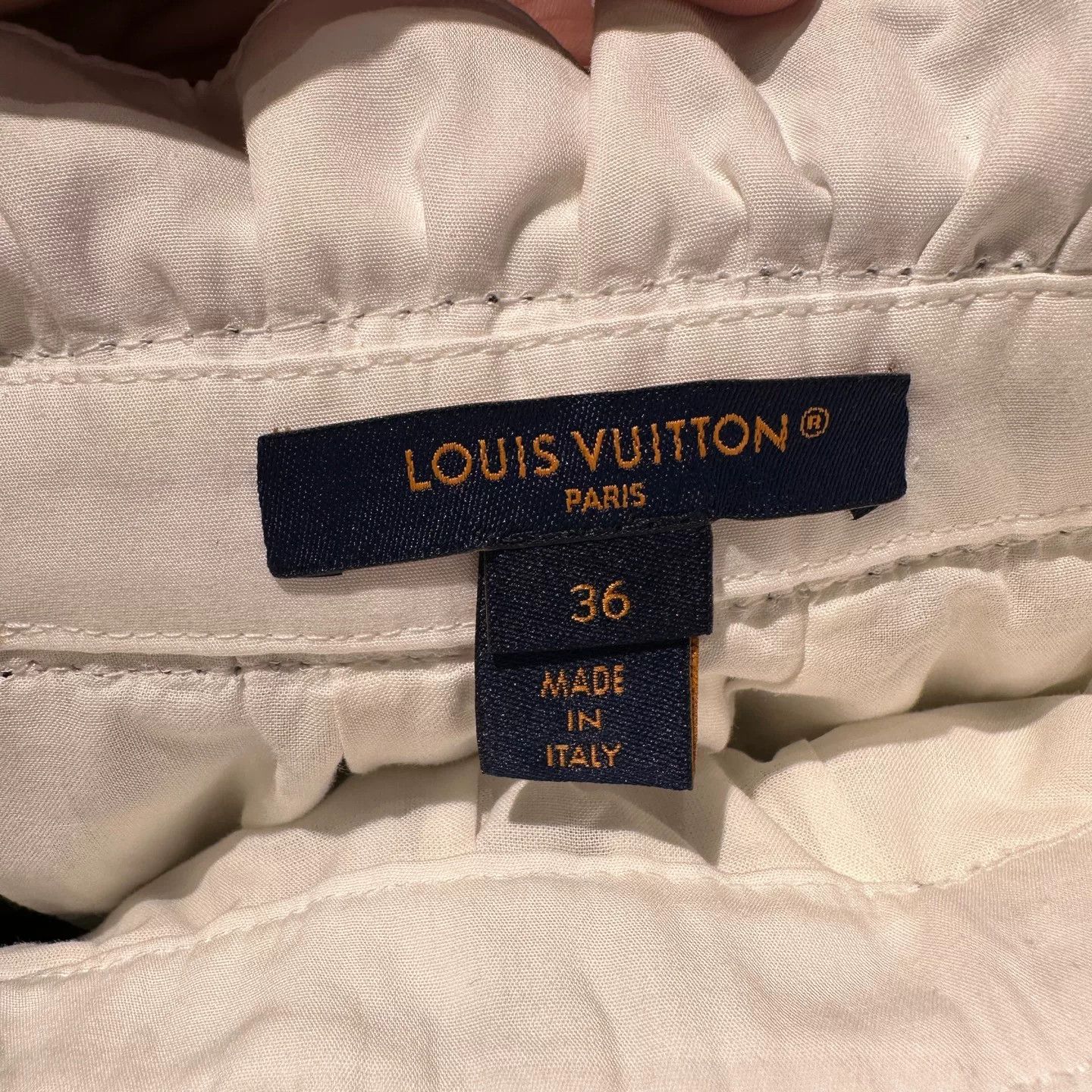 Louis Vuitton Louis Vuitton Checkered T-Shirt it_36 Women Size XS / US 0-2 / IT 36-38 - 3 Thumbnail