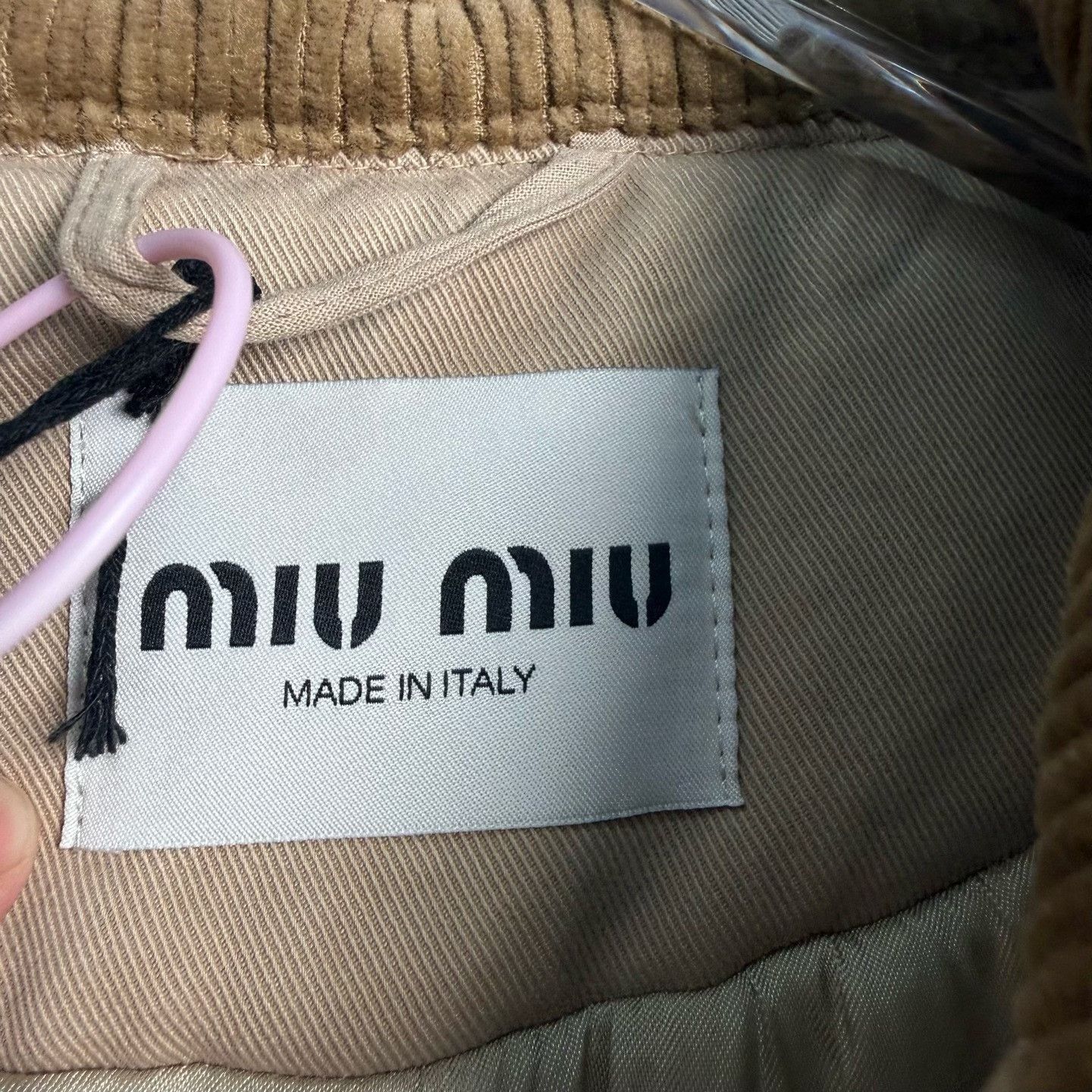 Miu Miu Miu Miu Corduroy Collar Work Jacket 40 Size S / US 4 / IT 40 - 3 Thumbnail