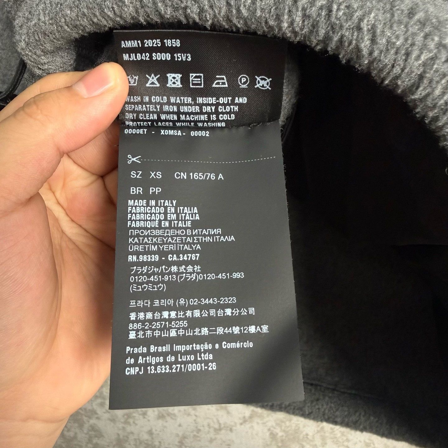 Miu Miu Miu Miu Gray Fleece Zip-Up Jacket XS Size XS / US 0-2 / IT 36-38 - 4 Thumbnail