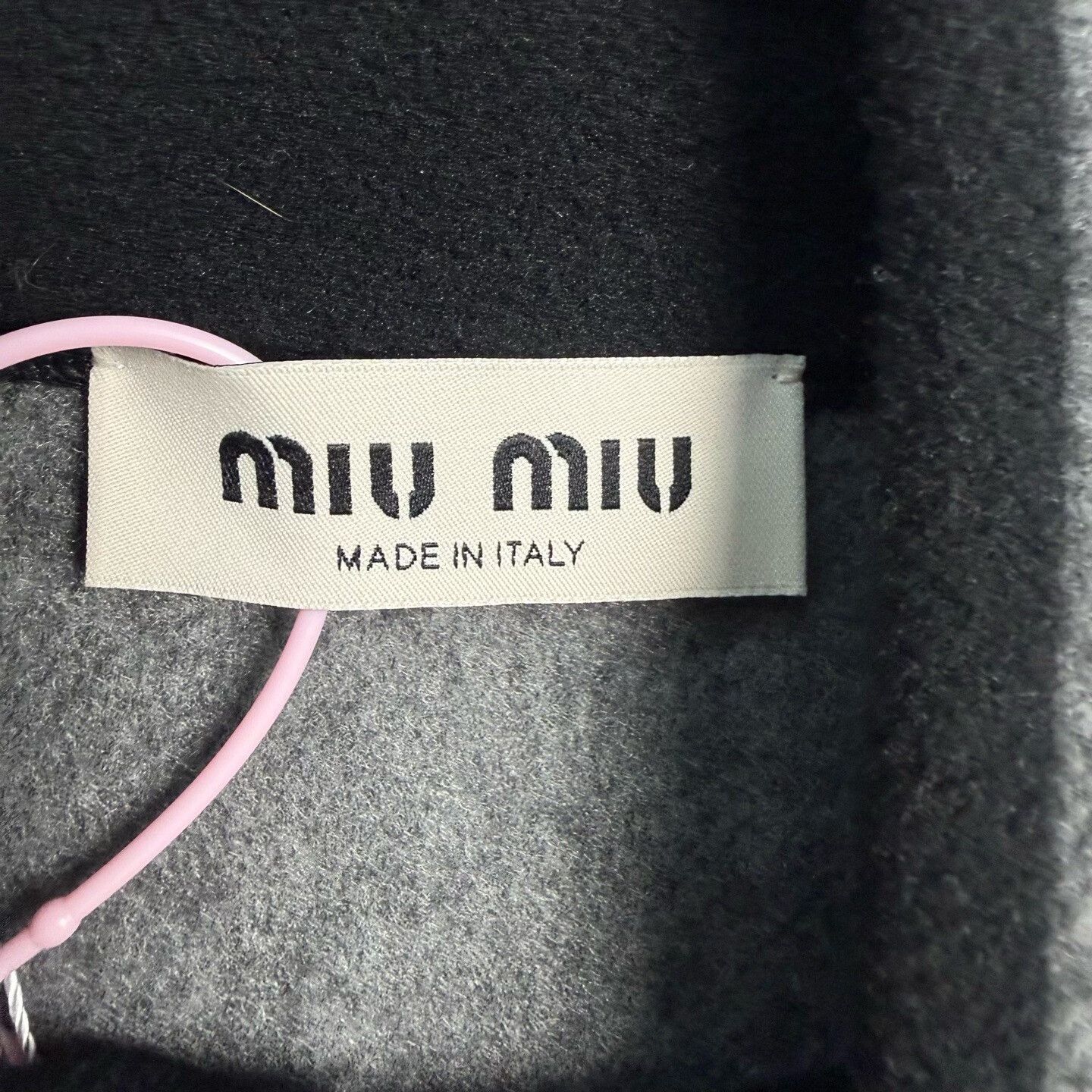 Miu Miu Miu Miu Gray Fleece Zip-Up Jacket XS Size XS / US 0-2 / IT 36-38 - 3 Thumbnail